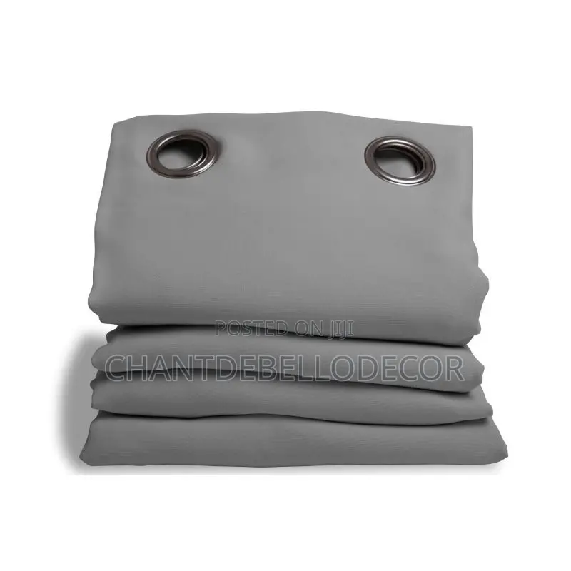Light Grey Sunblock Curtains 300ghc 2 In 1 Without Voile