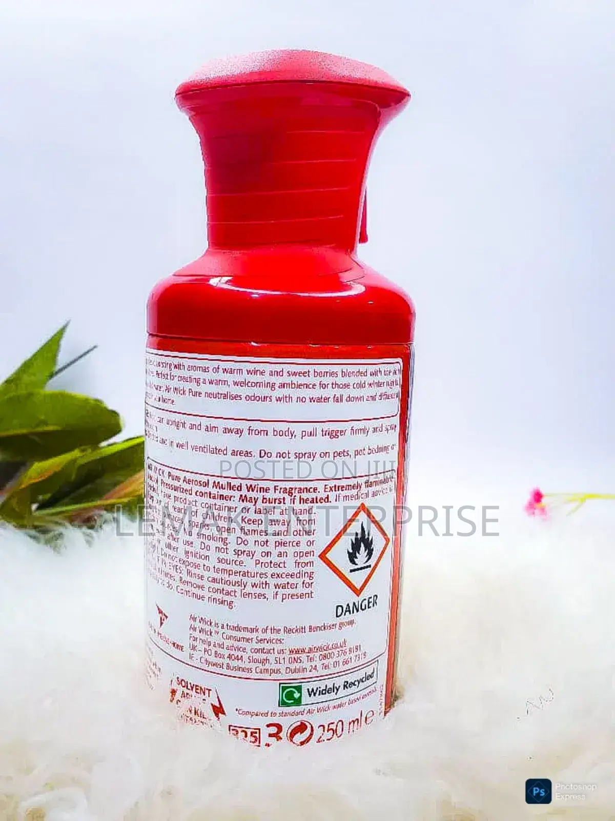 Air Wick Pure Mulled Wine Fragrance 250 Ml