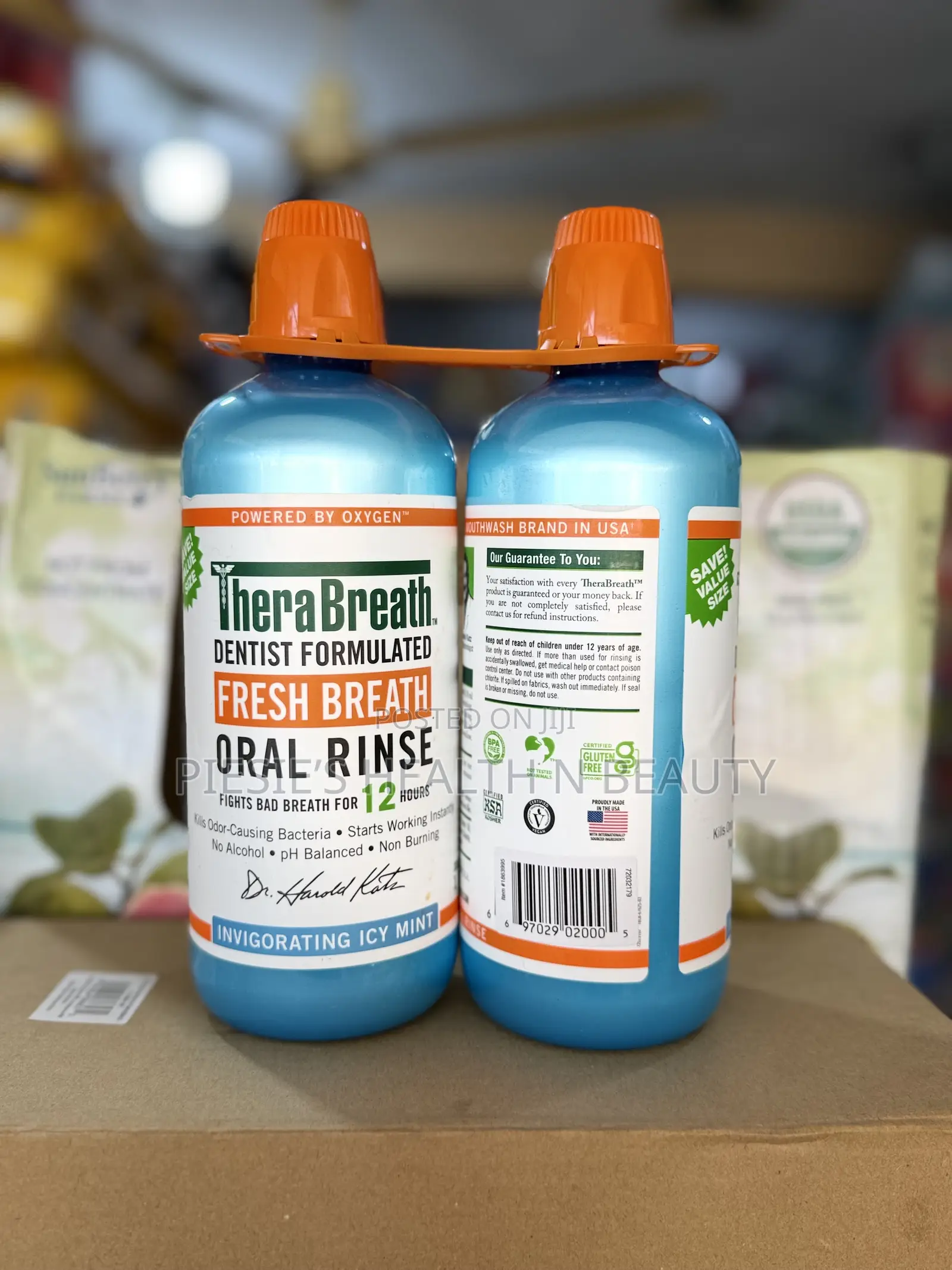Therabreath Mouthwash 1 Liter