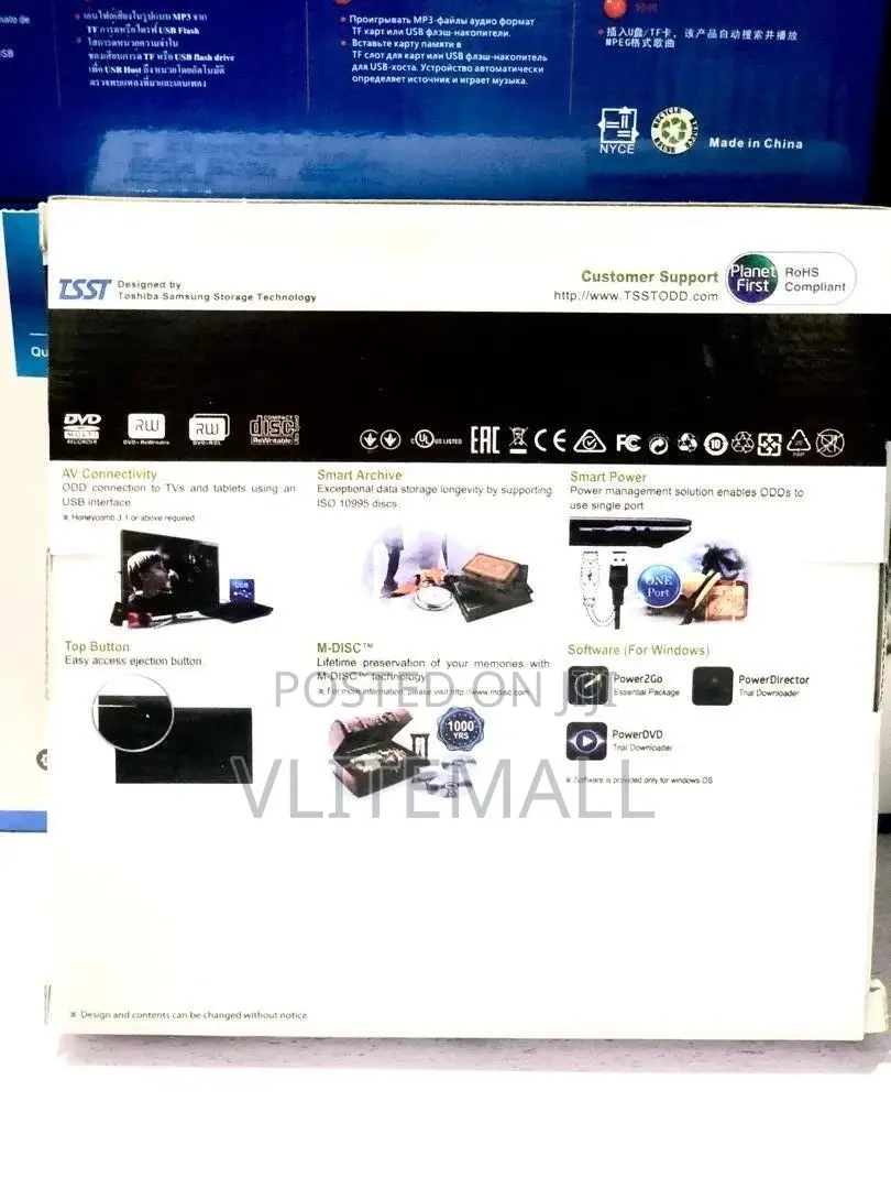 Ultra Thin Dvd Writer