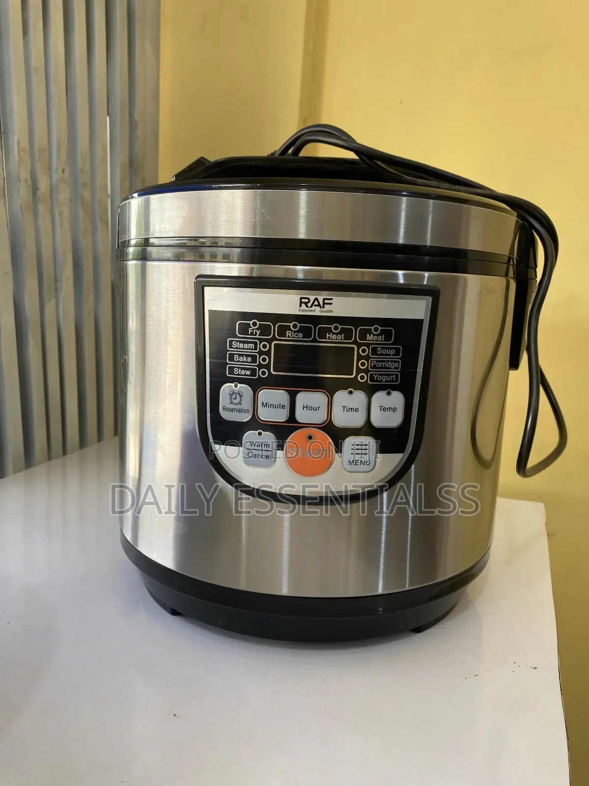 Durable 5l Raf Rice Cooker