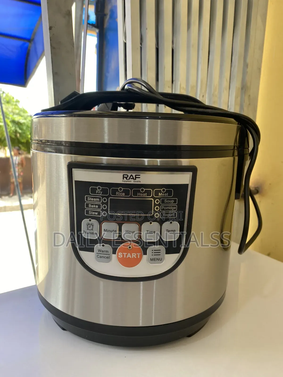 Brand New Raf 5l Rice Cooker – Digital Control