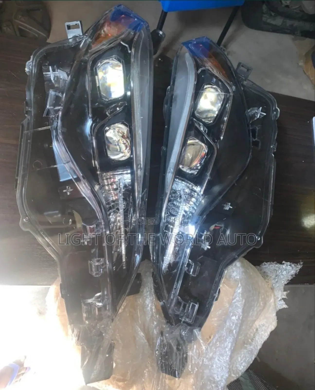 Toyota Corolla 17 Headlight Double Yolk