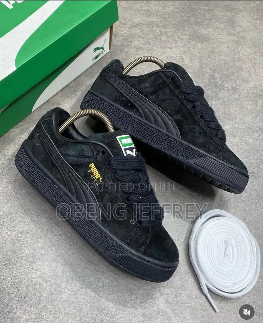 Original Puma Suede Xl All Black