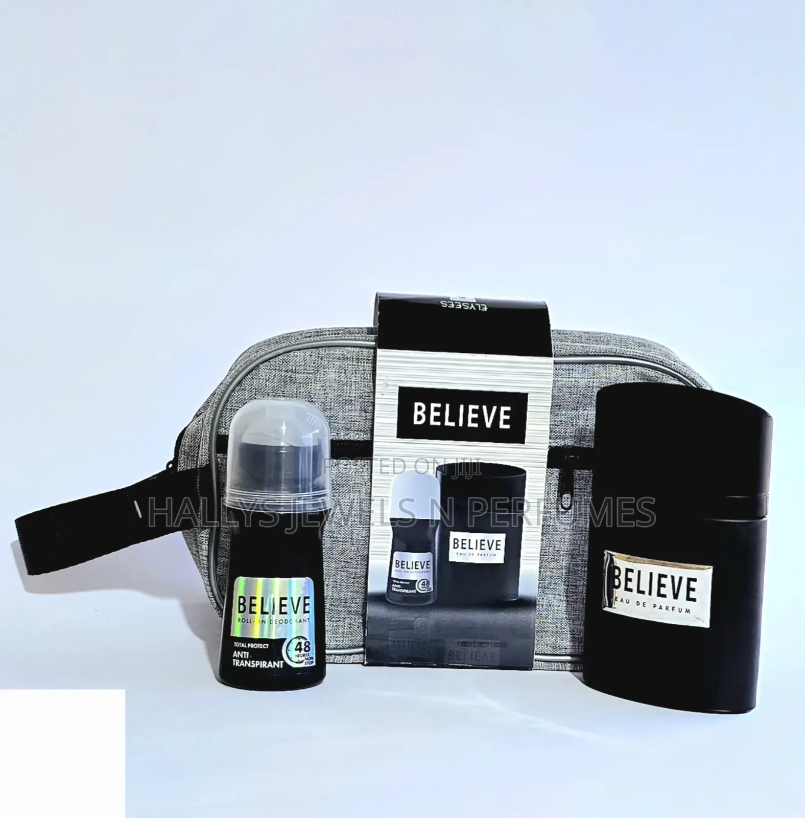 Elysees Prestige Believe Perfume (Edp), 100ml, Men's 3 Piece Set