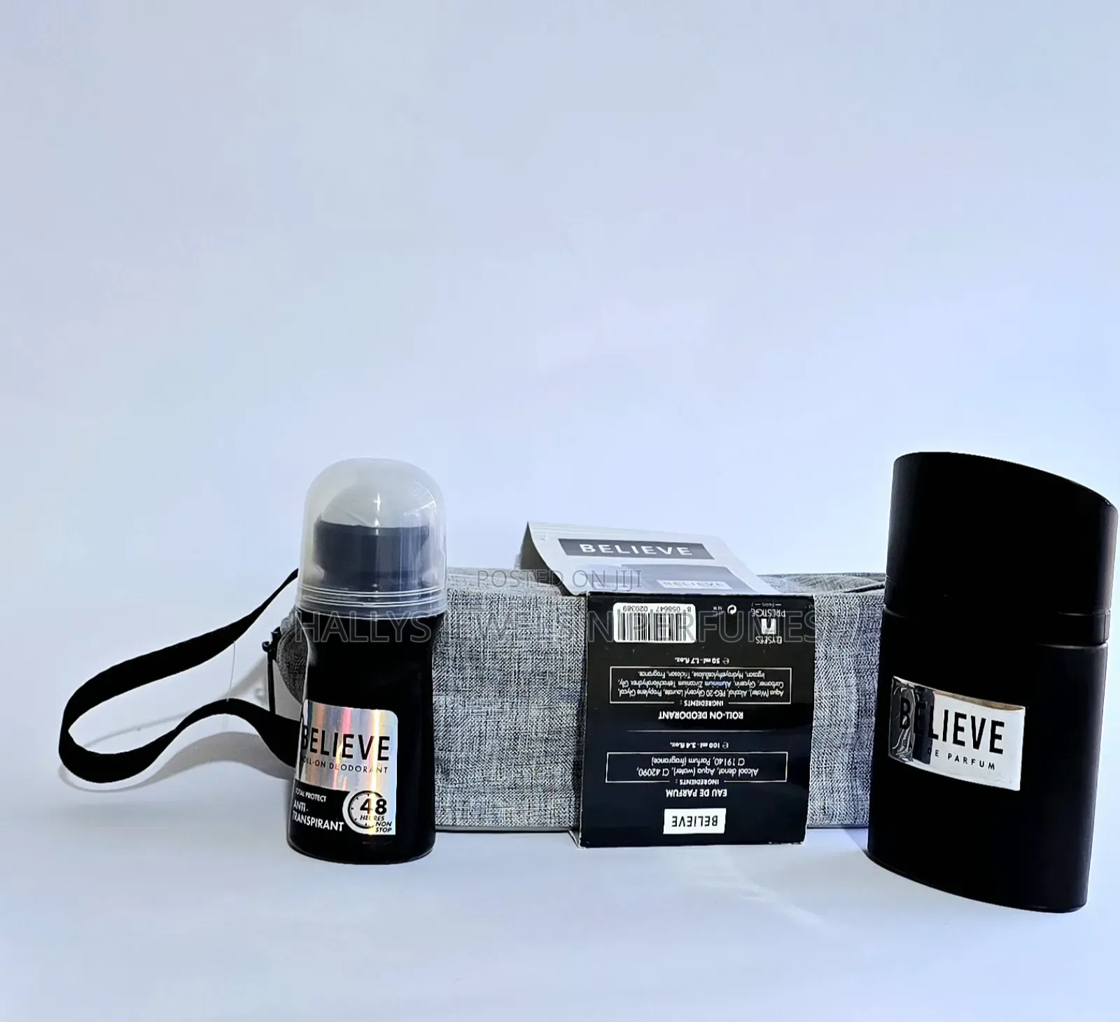 Elysees Prestige Believe Perfume (Edp), 100ml, Men's 3 Piece Set