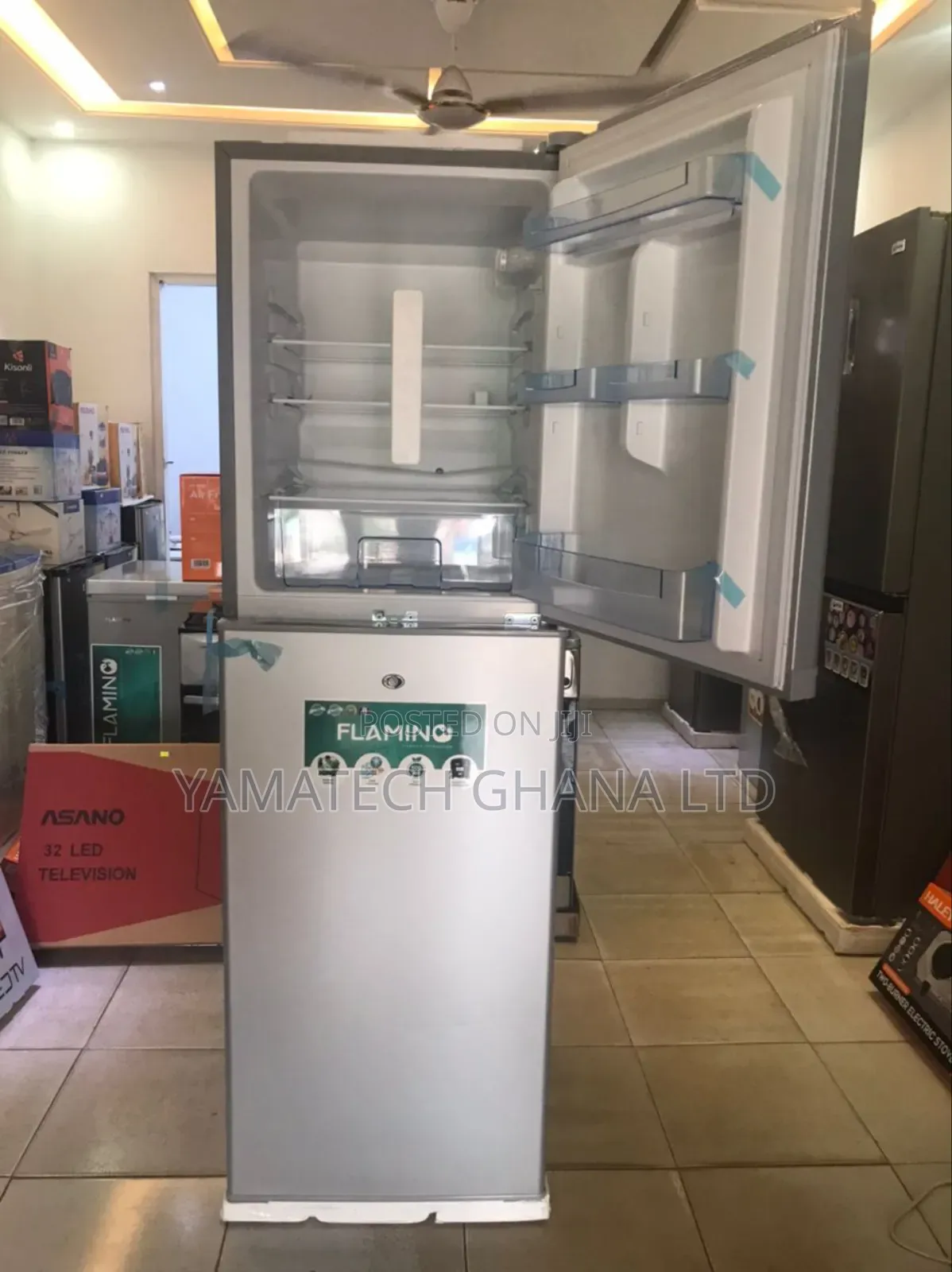 Original Flamino 211litre Refrigerator With 5 Drawers Bottom Freezer