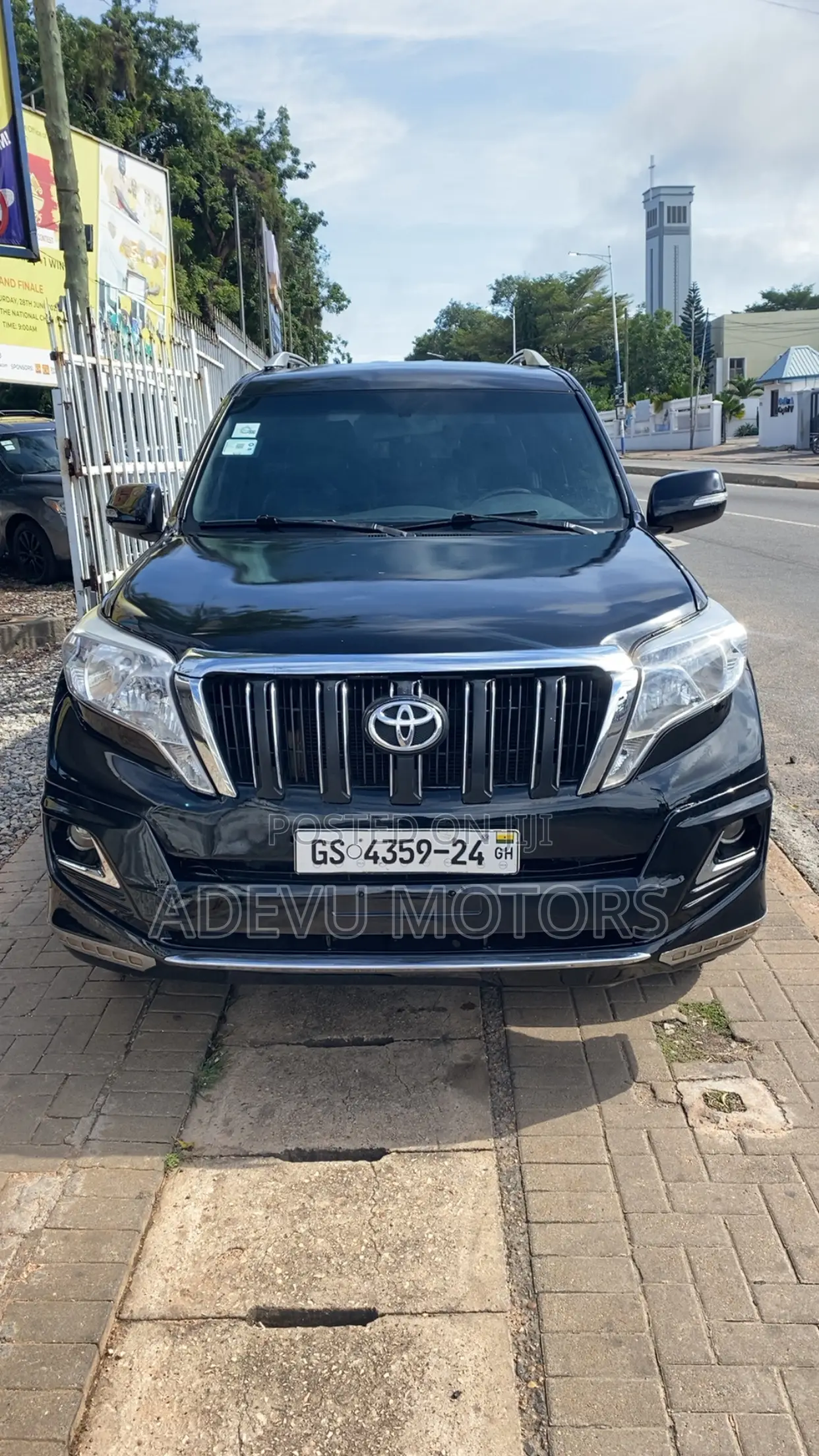 Toyota Land Cruiser Prado 2009 Black
