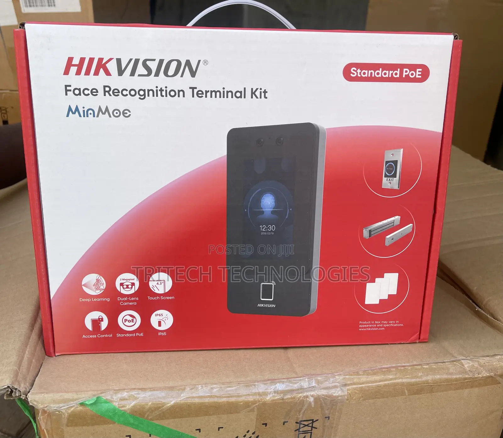 Hikvision Ds-Kas342 Kit Face Recognition Terminal Kit Ds-K1t342mfwx-E1