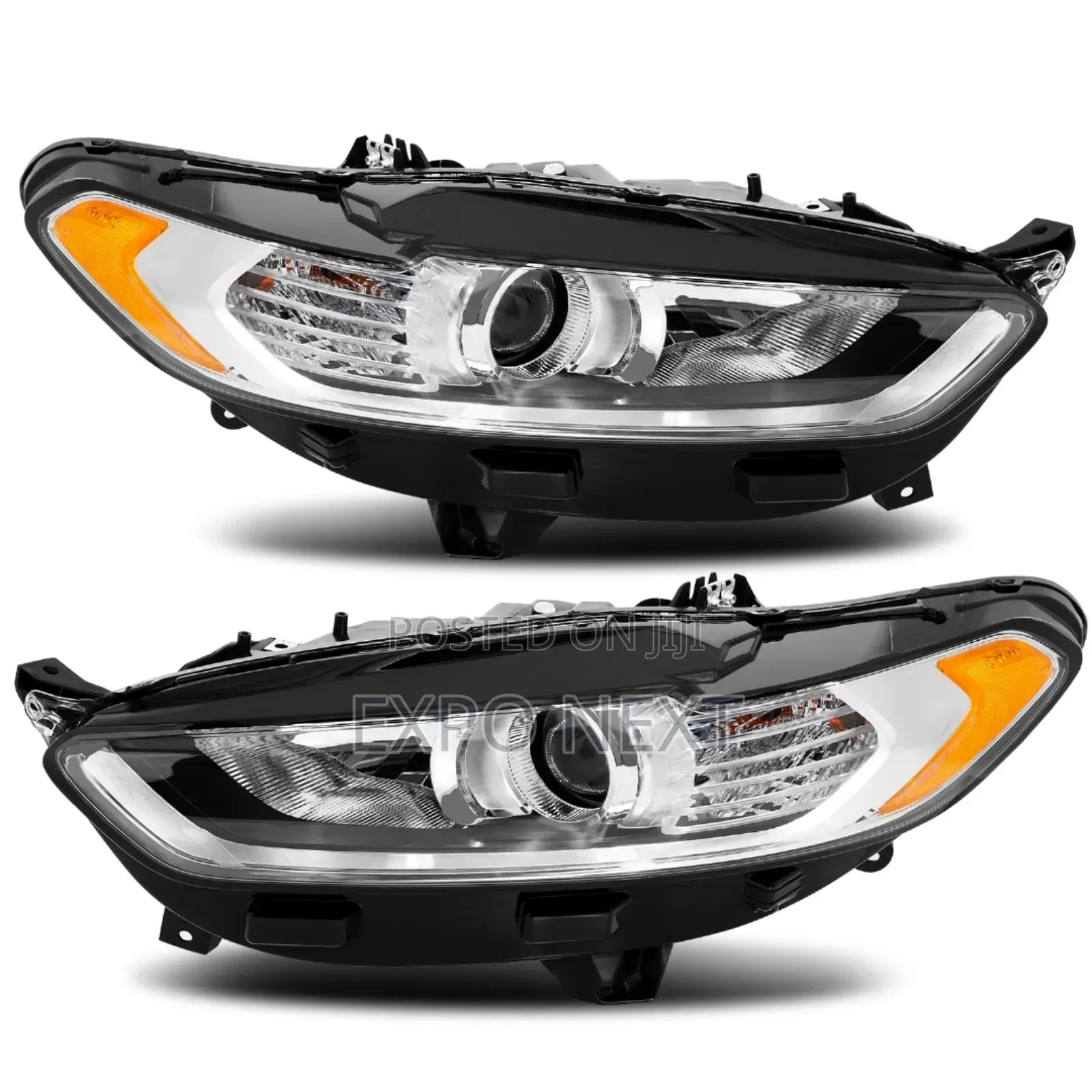 Headlight For Ford Fusion 2013-2016 Pair