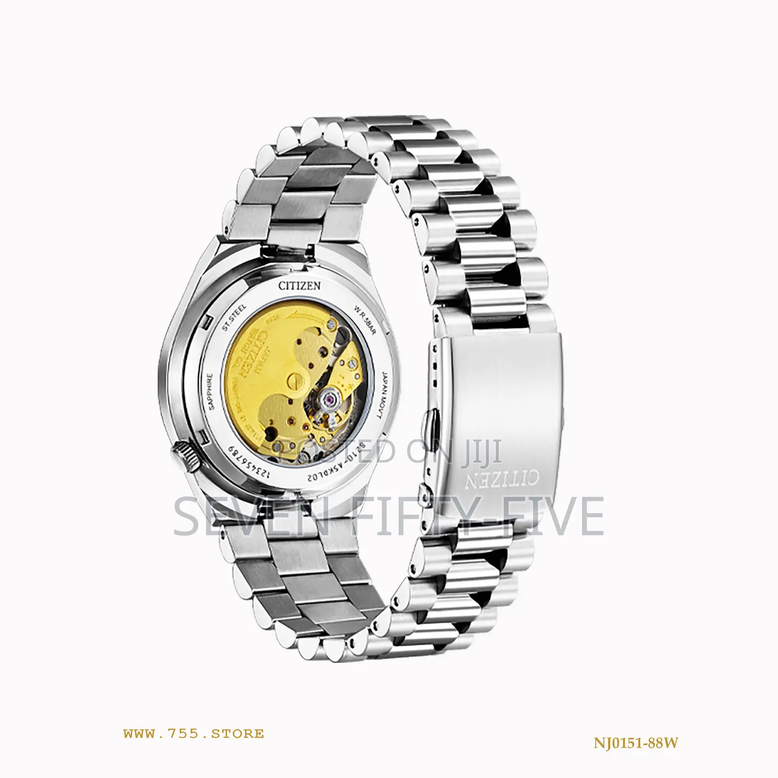 Citizen Tsuyosa Automatic Champagne Dial Mens Watch Nj0151-88w