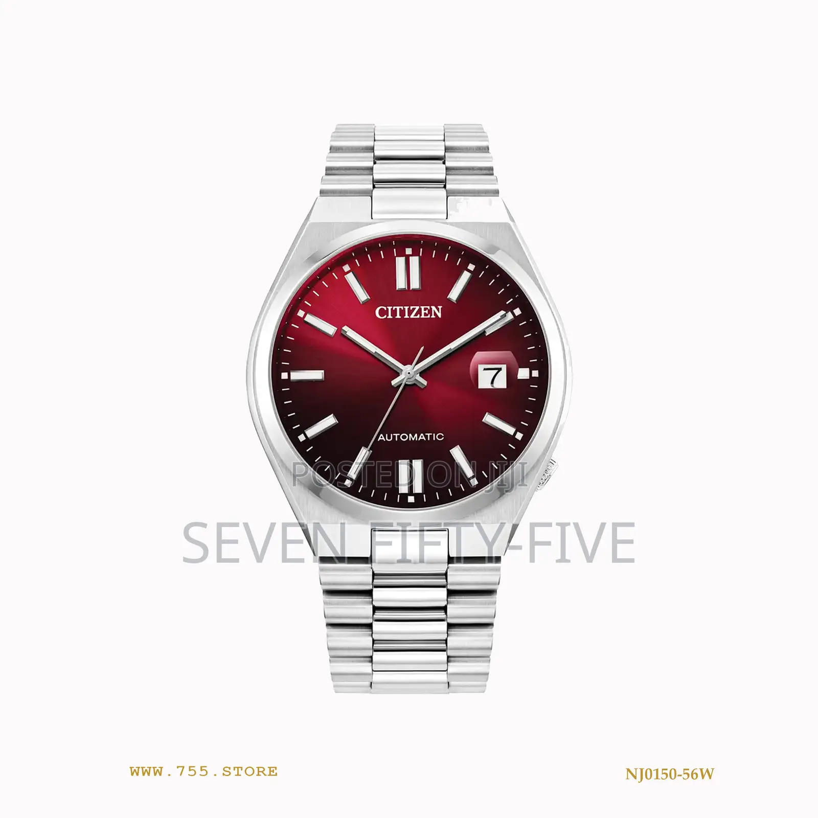 Citizen Tsuyosa Automatic Burgundy Dial Men's Watch Nj0150-56w