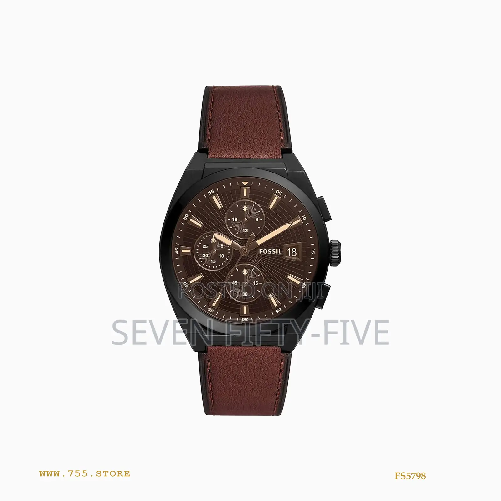 Fossil Everett Chronograph Watch Fs5798