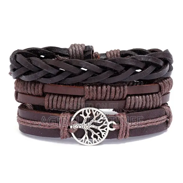 Leather Woven Bracelet