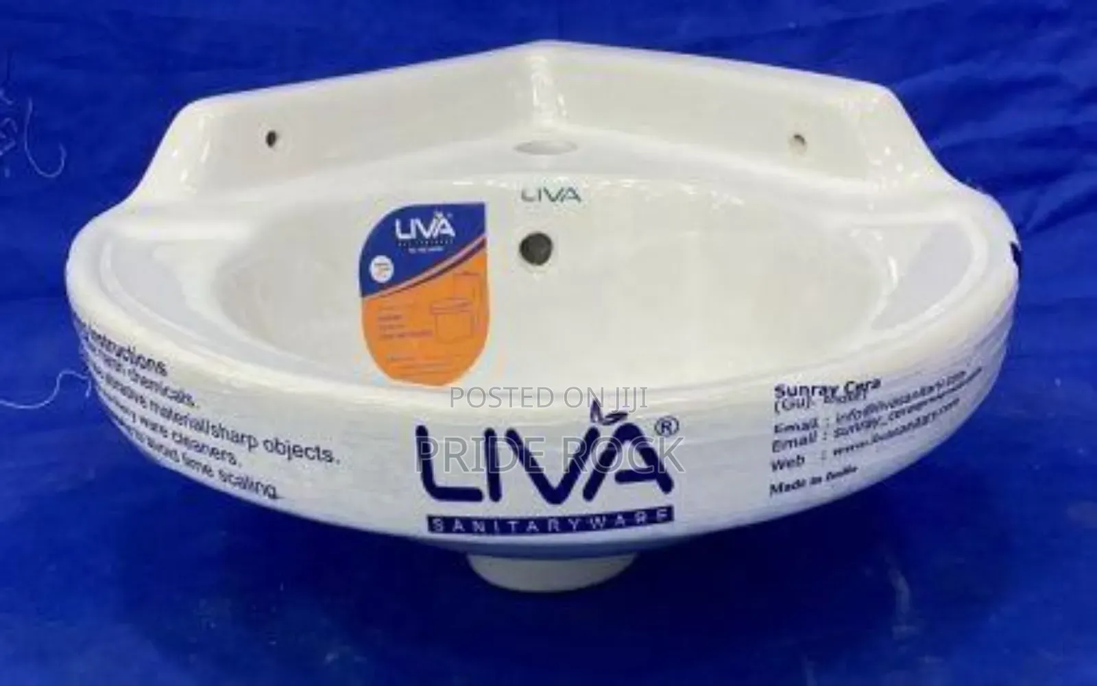 Corner Basin Set With Tap