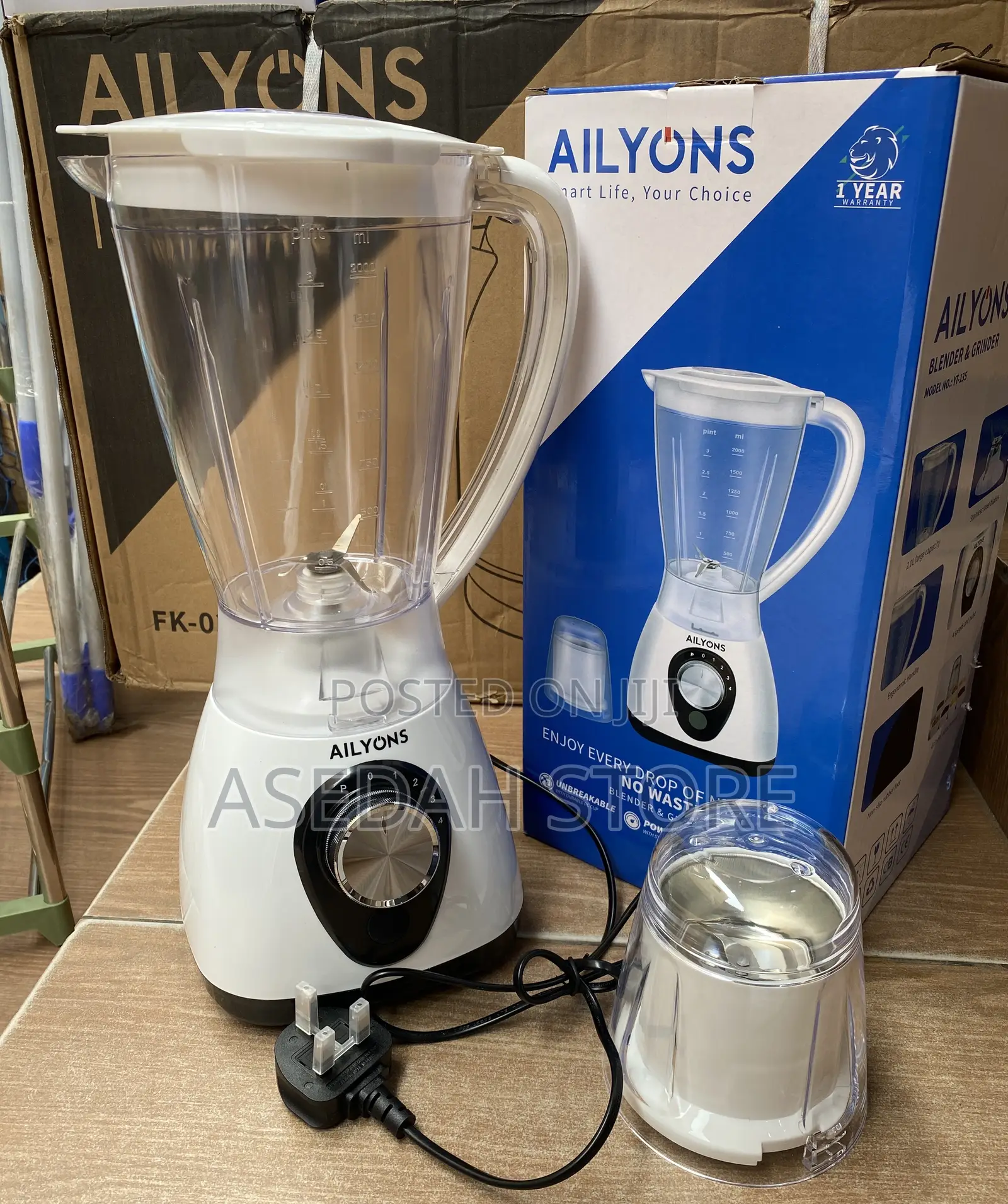 Ailyons 2 in 1 Blender