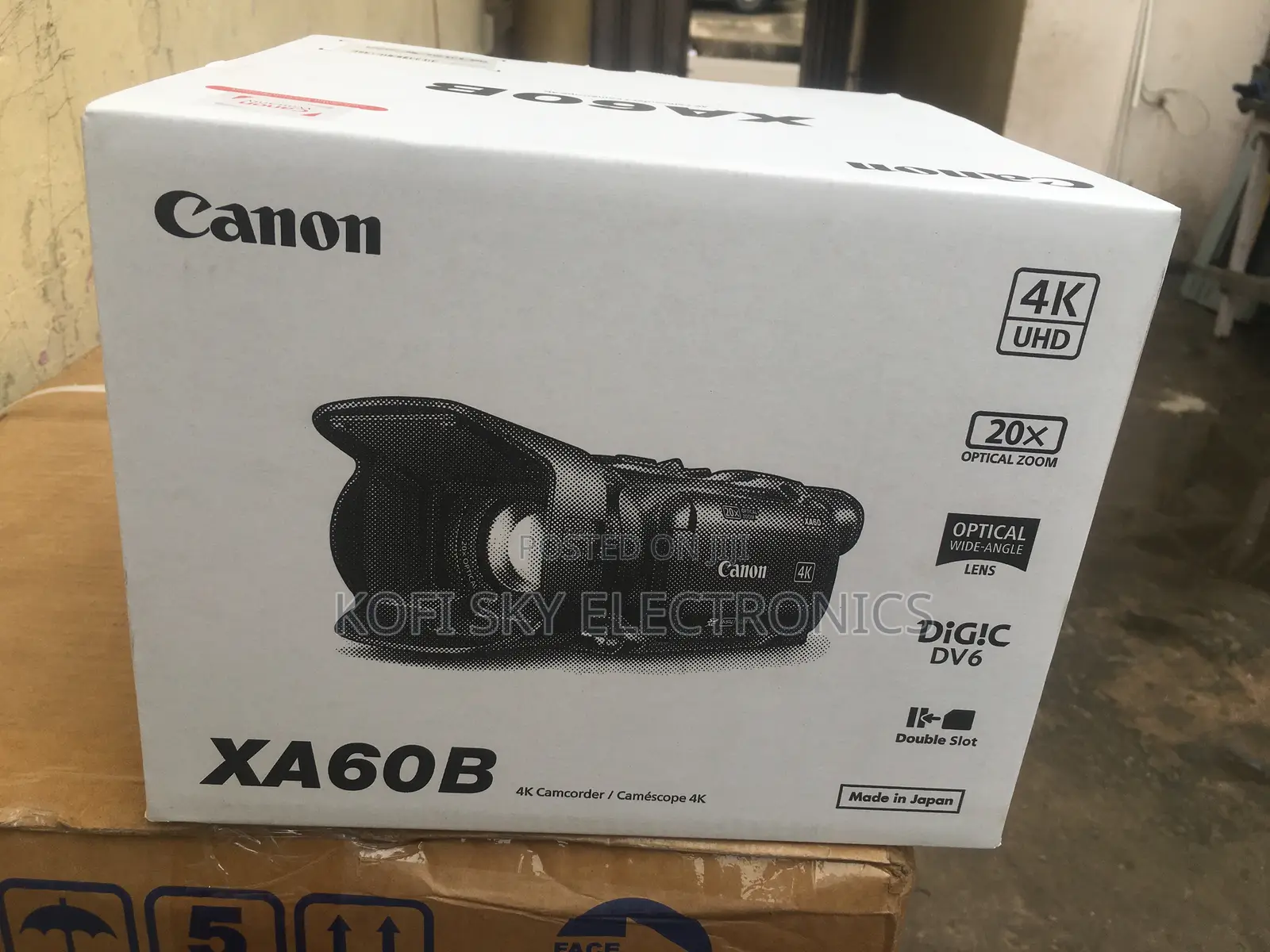 Canon Xa60b Uhd Professional Camcorder Camera