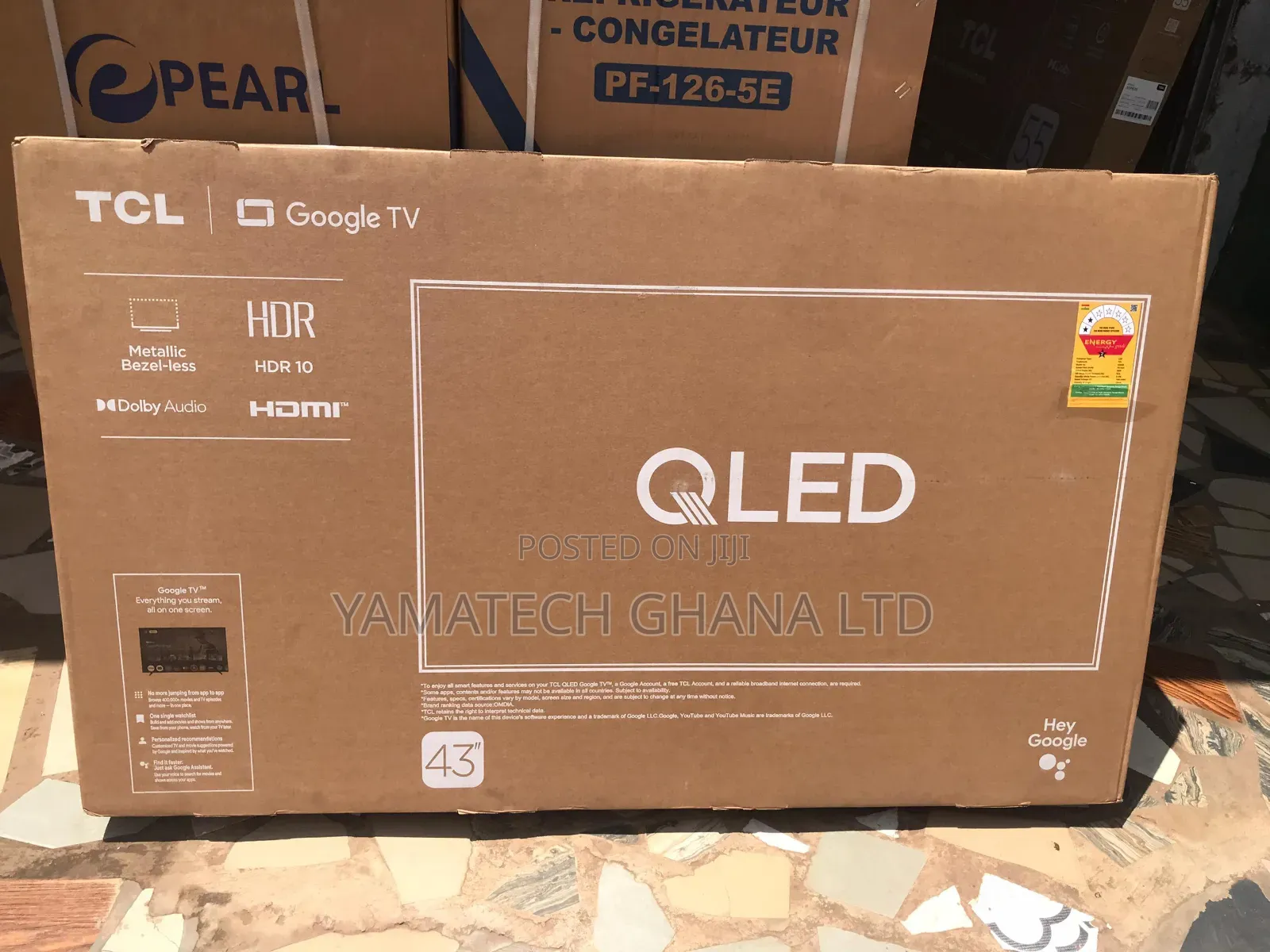 Tcl 43 Inch Smart Android Qled Hdr Google Tv