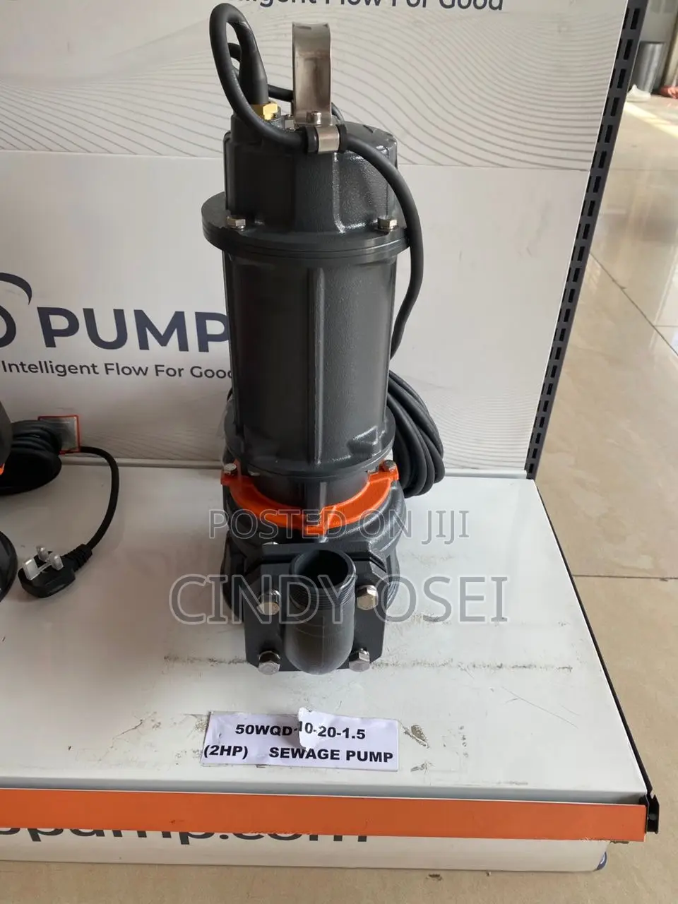 Leo 50wqd10-20-1.5 Submersible Pump [1 Phase] (1.5kw/2hp)