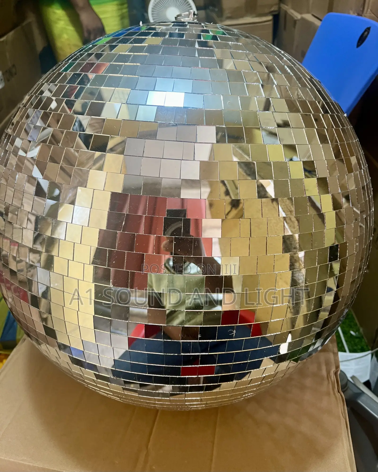 50cm Mirror Ball With Rotating Motor