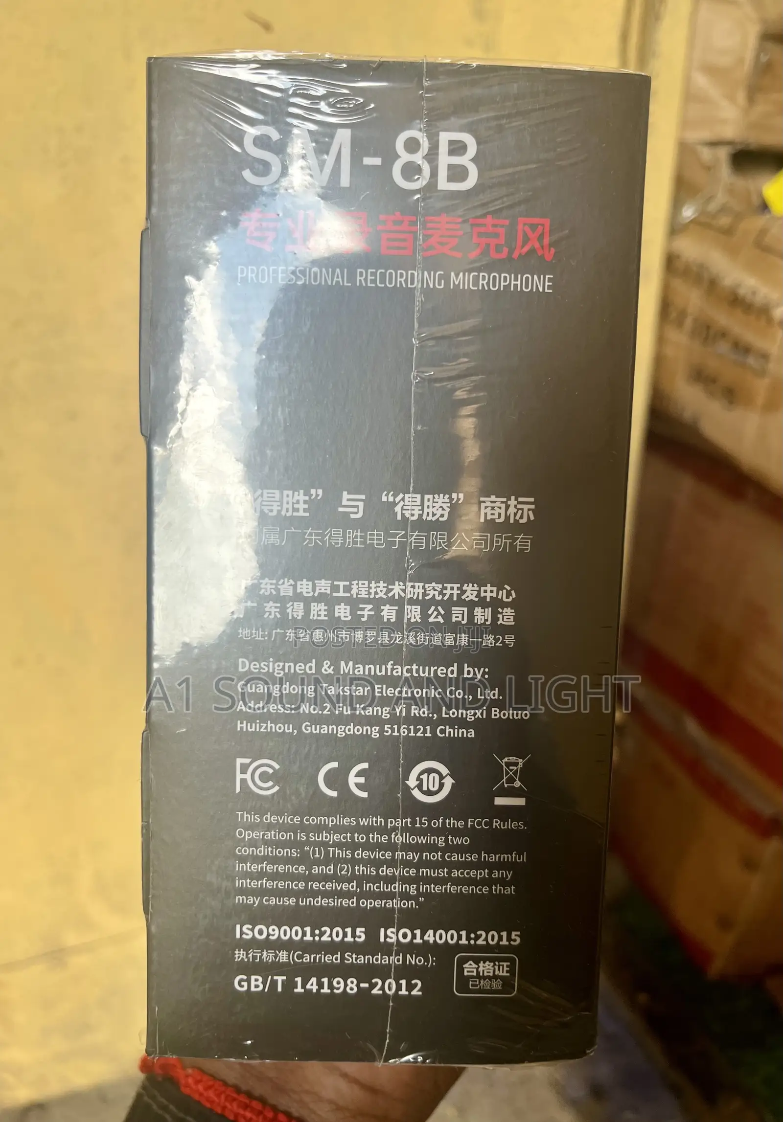 Takstar Sm-8b Condenser Microphone For Recording