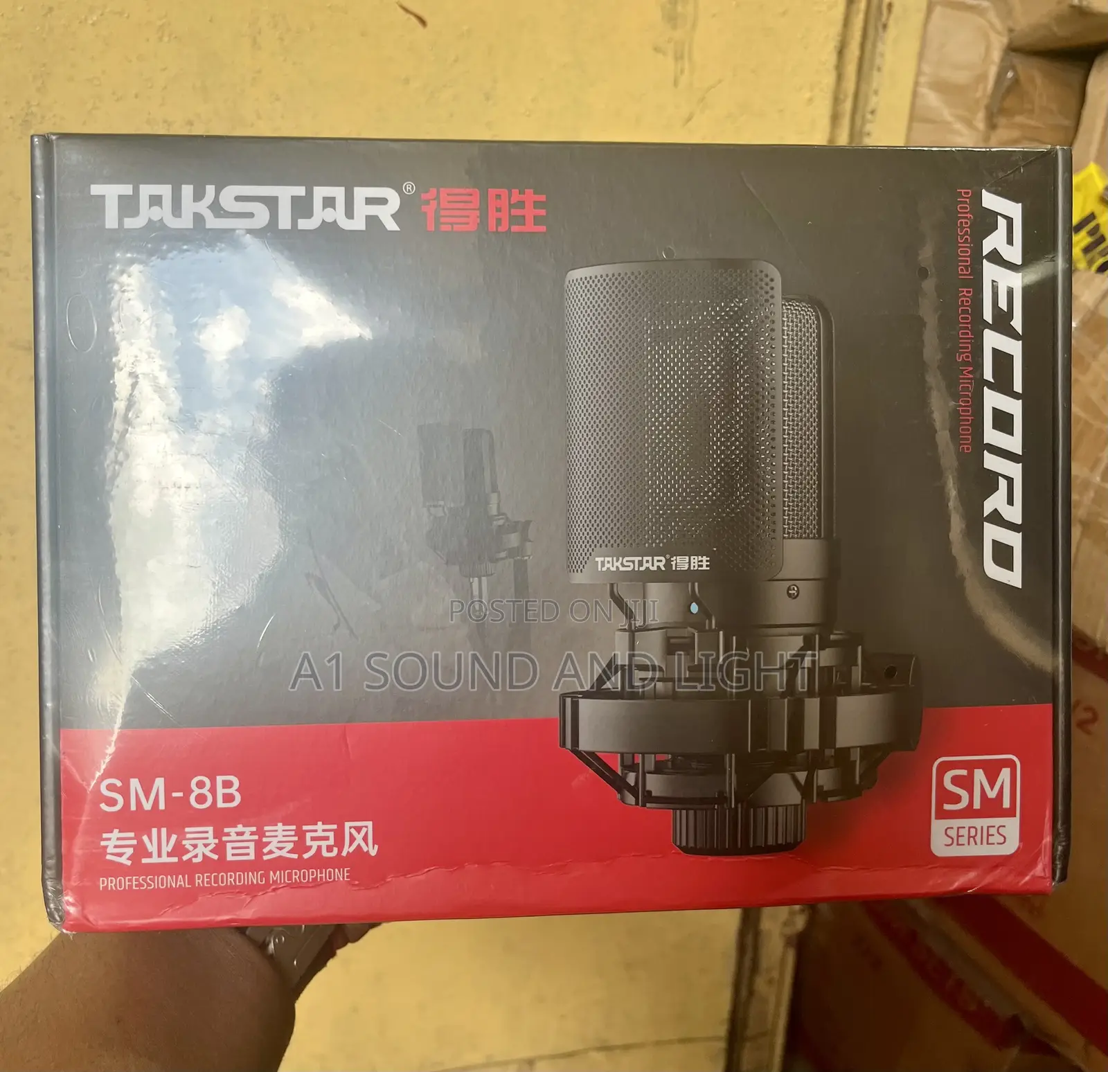 Takstar Sm-8b Condenser Microphone For Recording