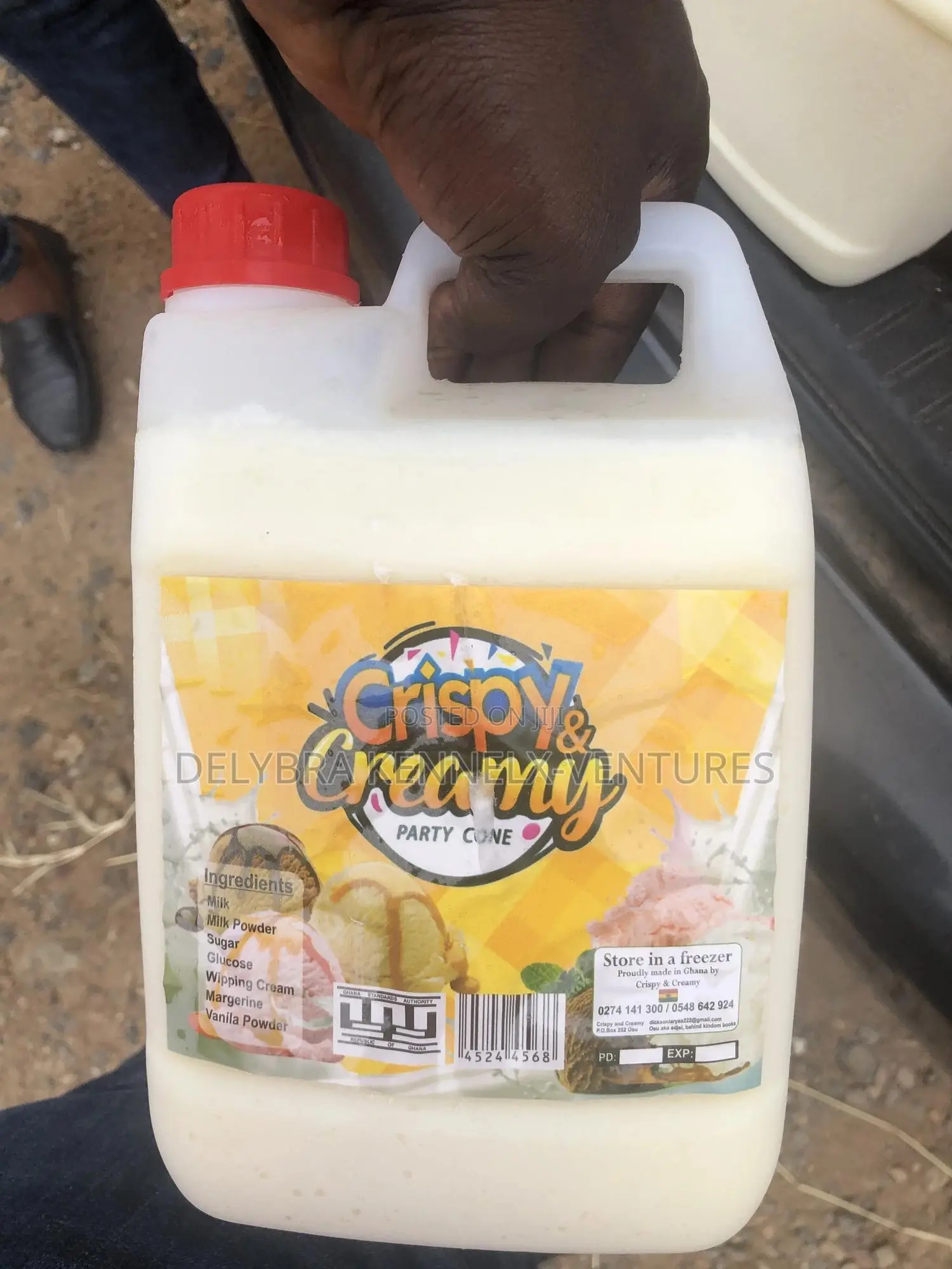 Ice Cream Milk (Gelato)