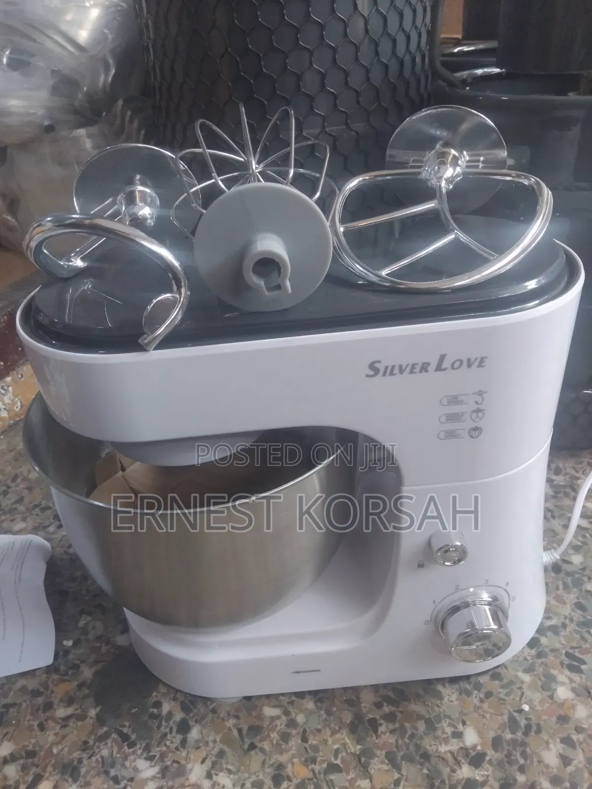 7litres Sliver Love Stand Mixer