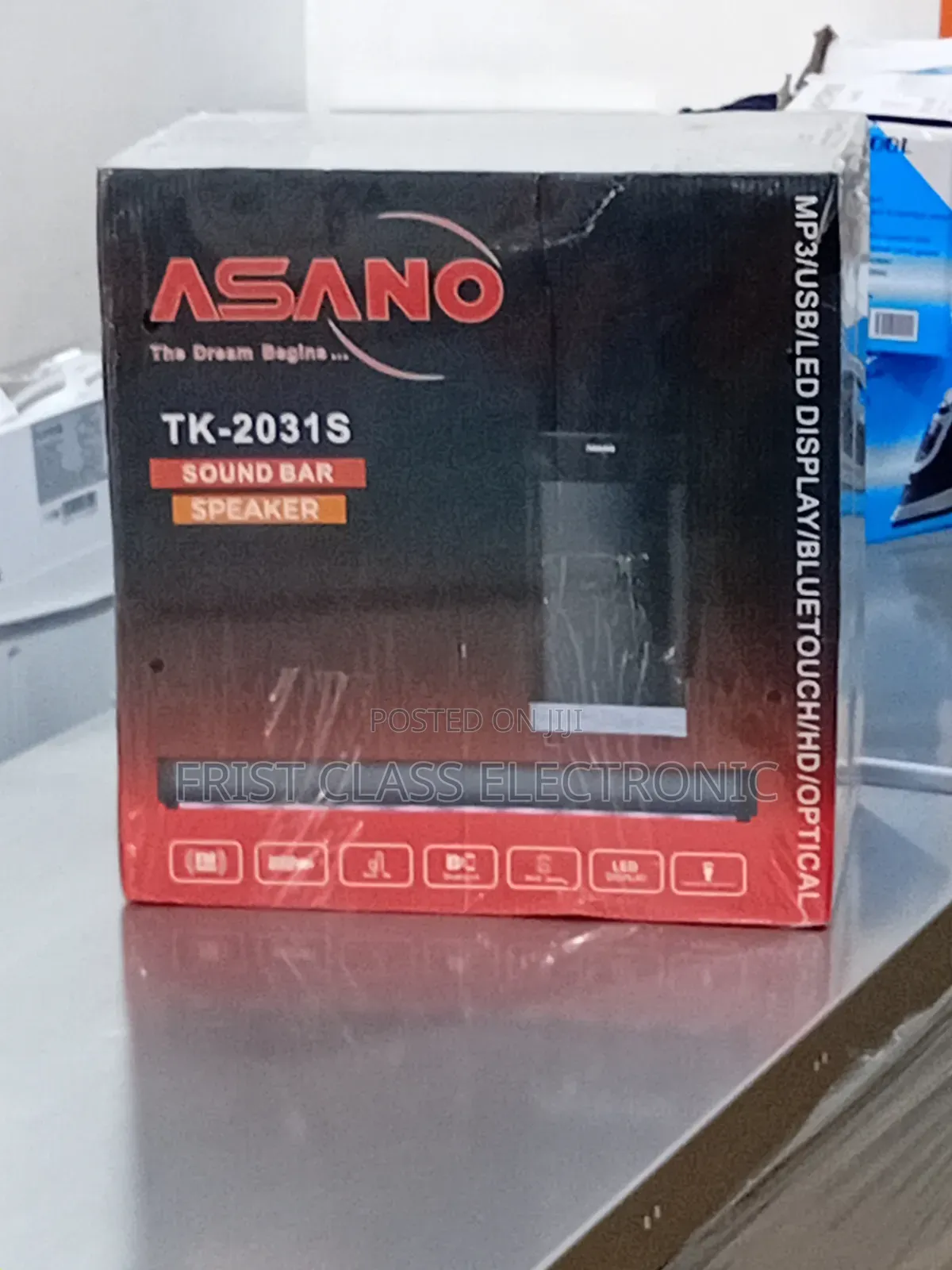 Optical Display Remote Control Speaker System and Sound Bar Asano