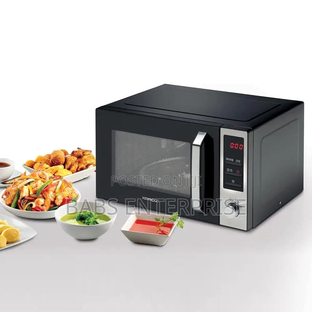 Kenwood Microwave 25 Ltr Grill Black Mwm25