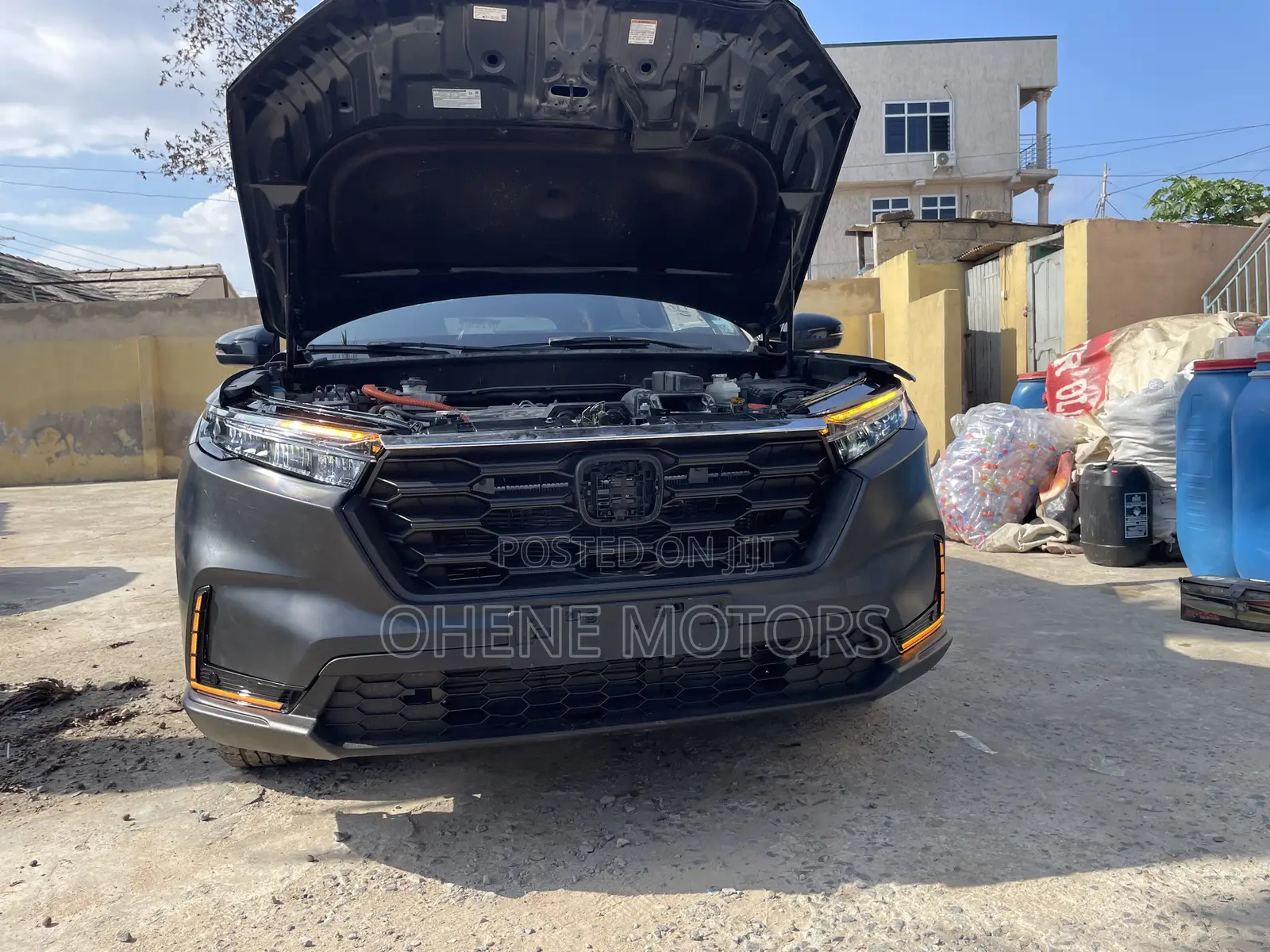 Honda CRV 2022-2024 Front Bumper Complete With Led Fog Light Available