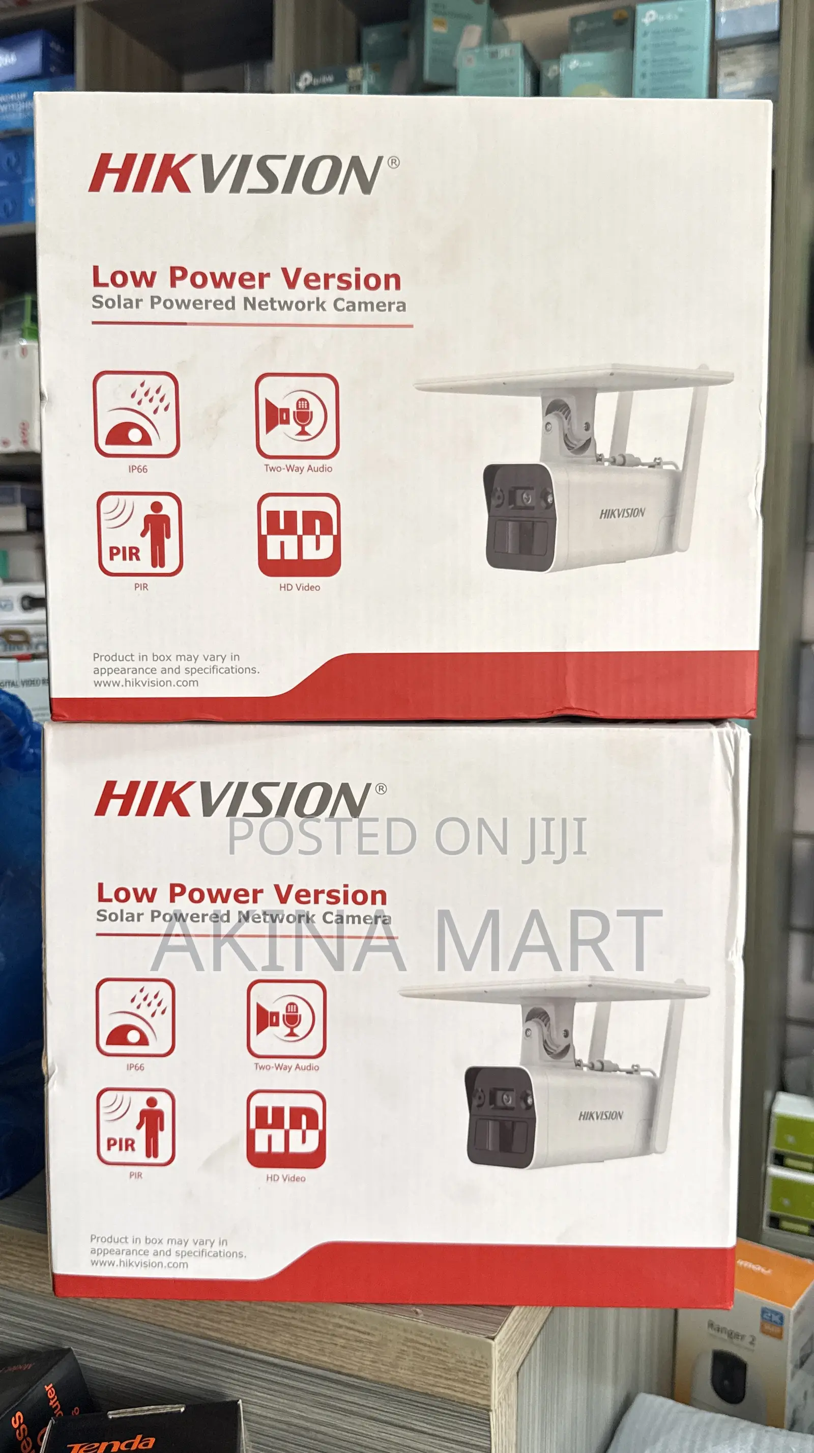 Hikvision Solar-Powered 4g Security Camera 4mm Lens