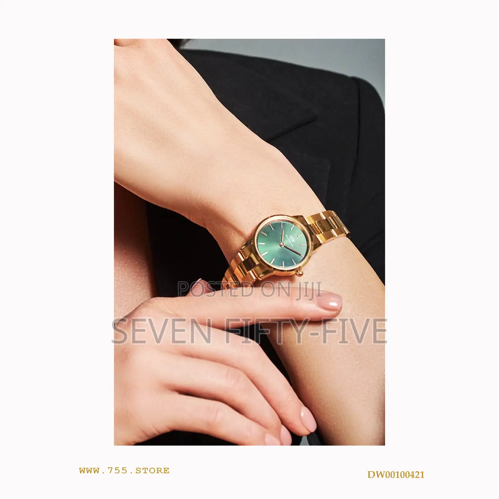 Daniel Wellington 28mm Iconic Link Emerald Watch Dw