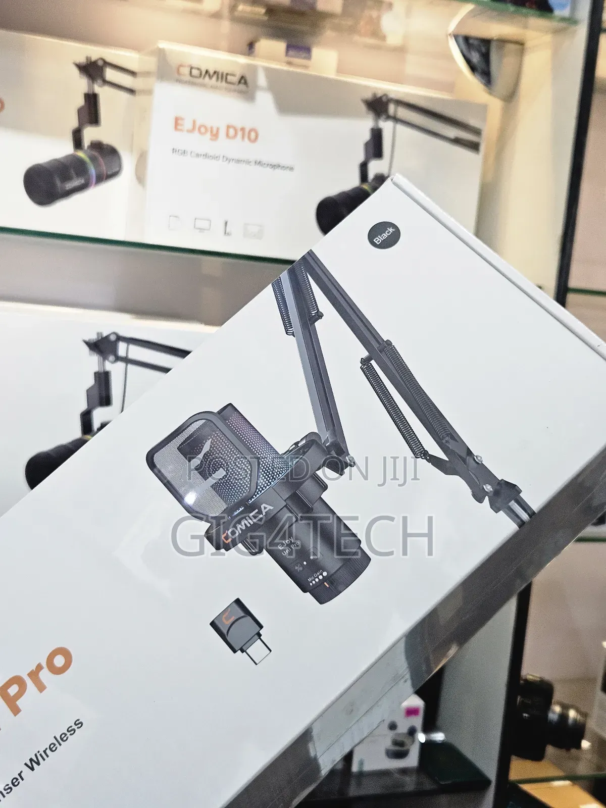 Comica Ejoy Uni Pro A Wireless Usb Condenser Microphone With Boom Arm