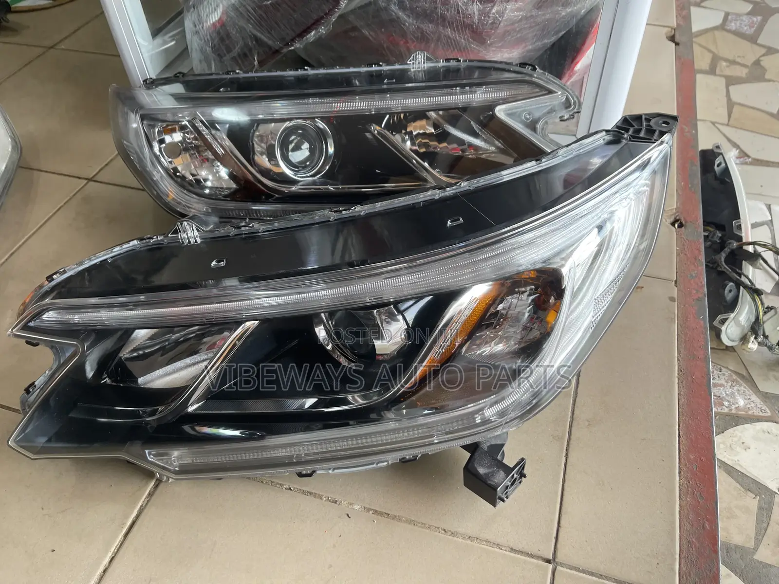 Honda CRV 2015-2016 Headlights Led Original Honda Pair