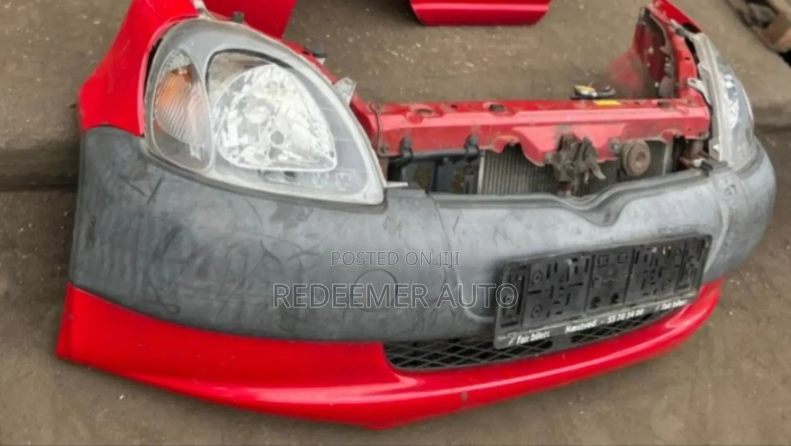 Toyota Echo Front Cut