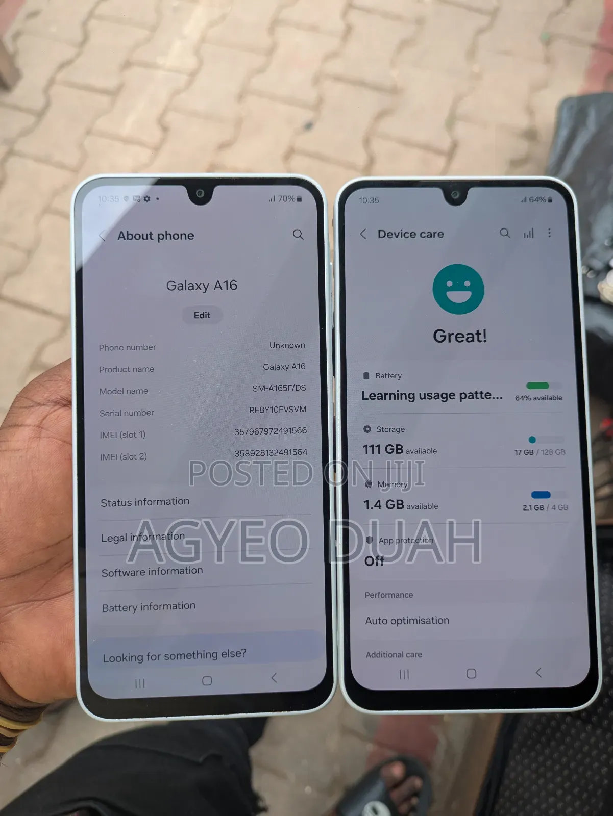Samsung Galaxy A16 5G 128 GB Silver