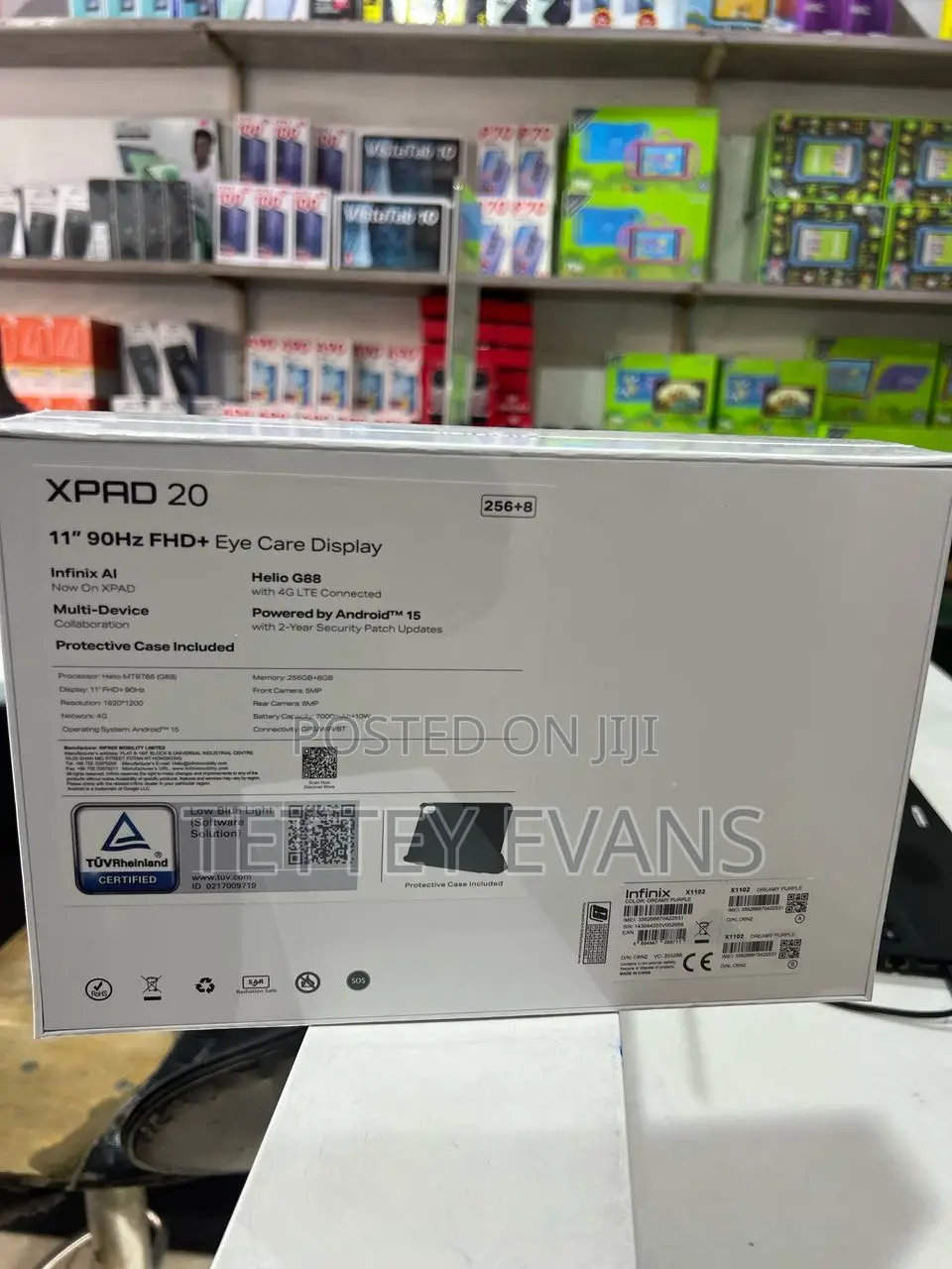 New Infinix Xpad 20 128 GB Gray