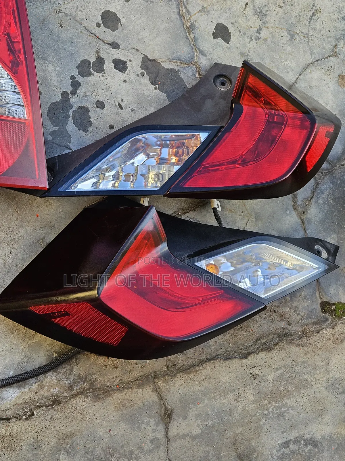 Honda Civic Taillights 2017 One Door