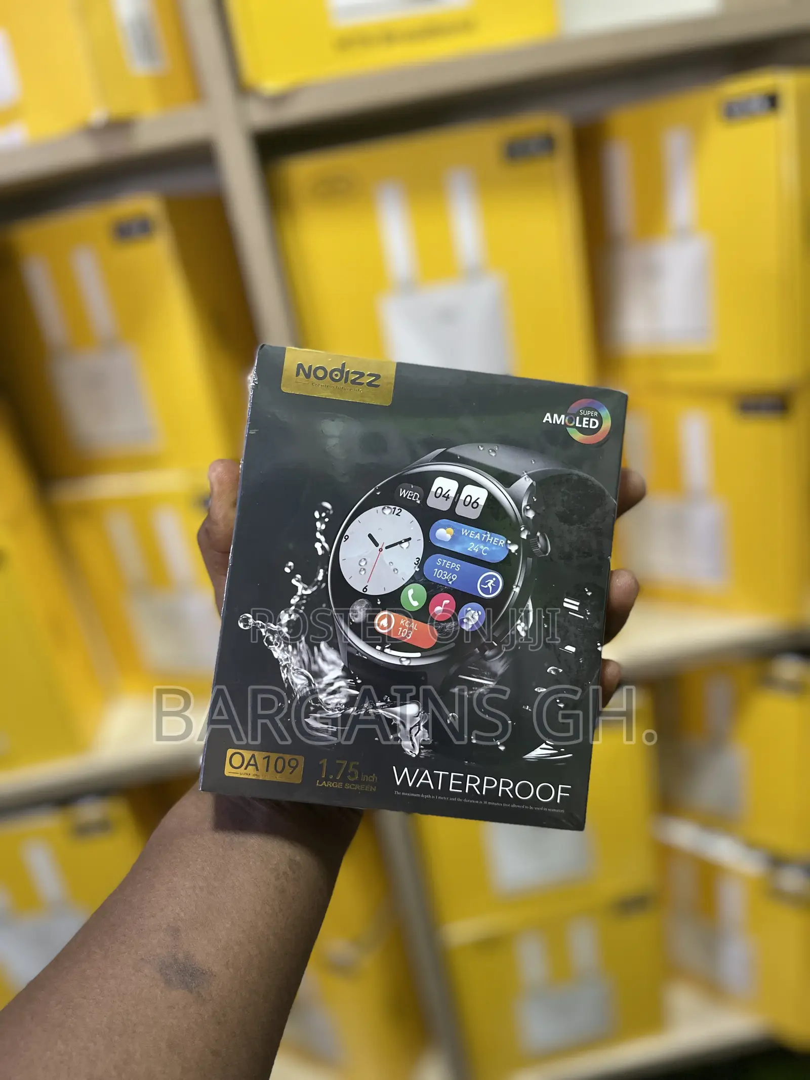 Nodizz Oa109 Waterproof Premium Smartwatch