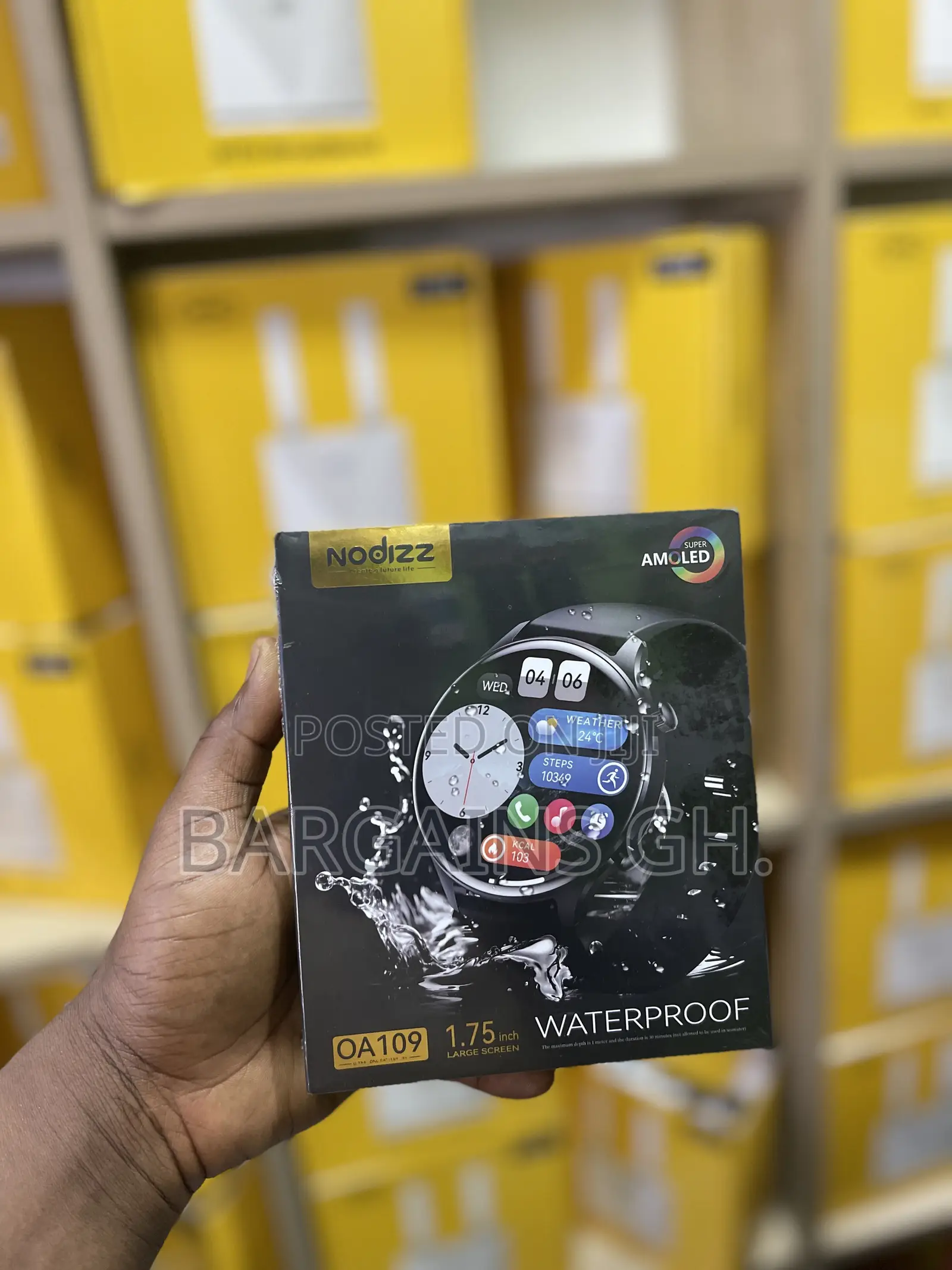 Nodizz Oa109 Waterproof Premium Smartwatch