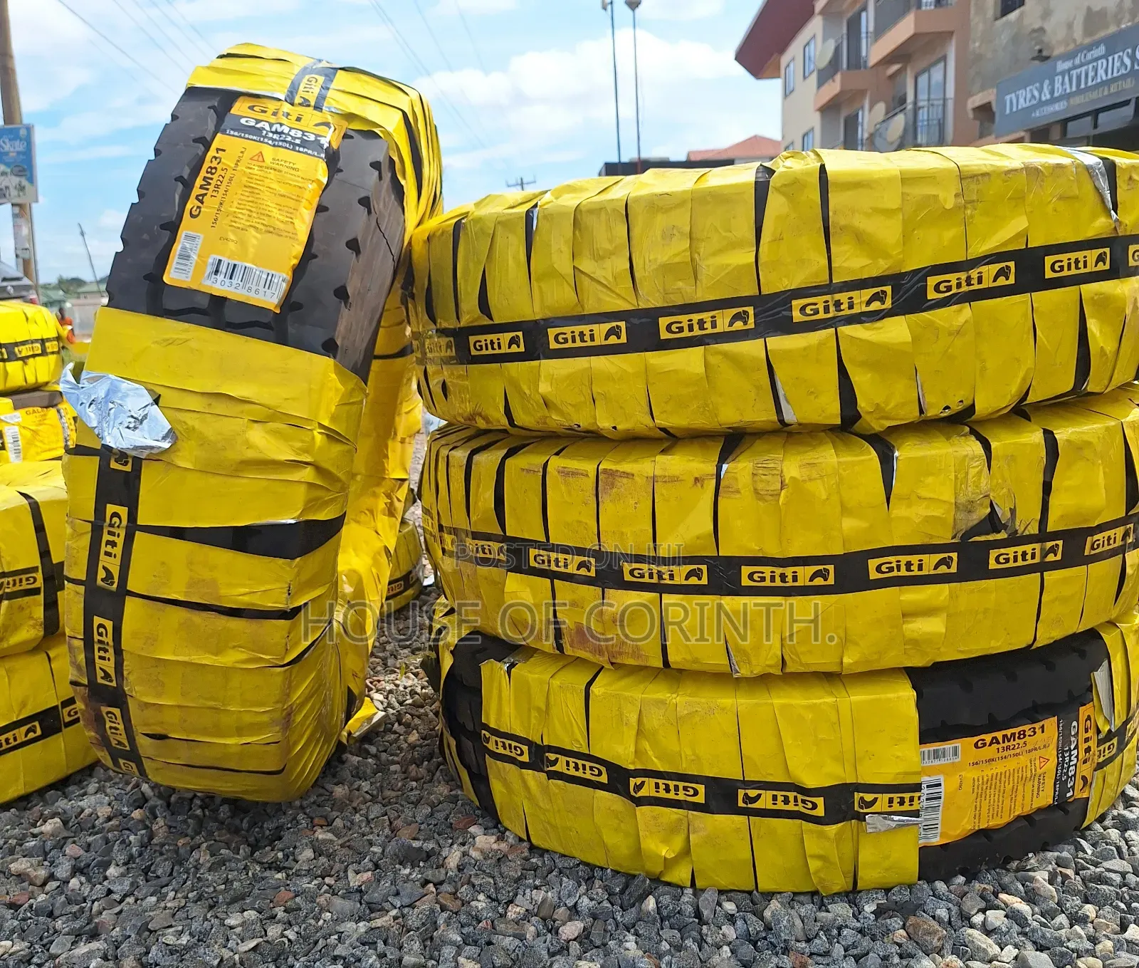 13r22.5 Giti Gam831 Truck Tyre