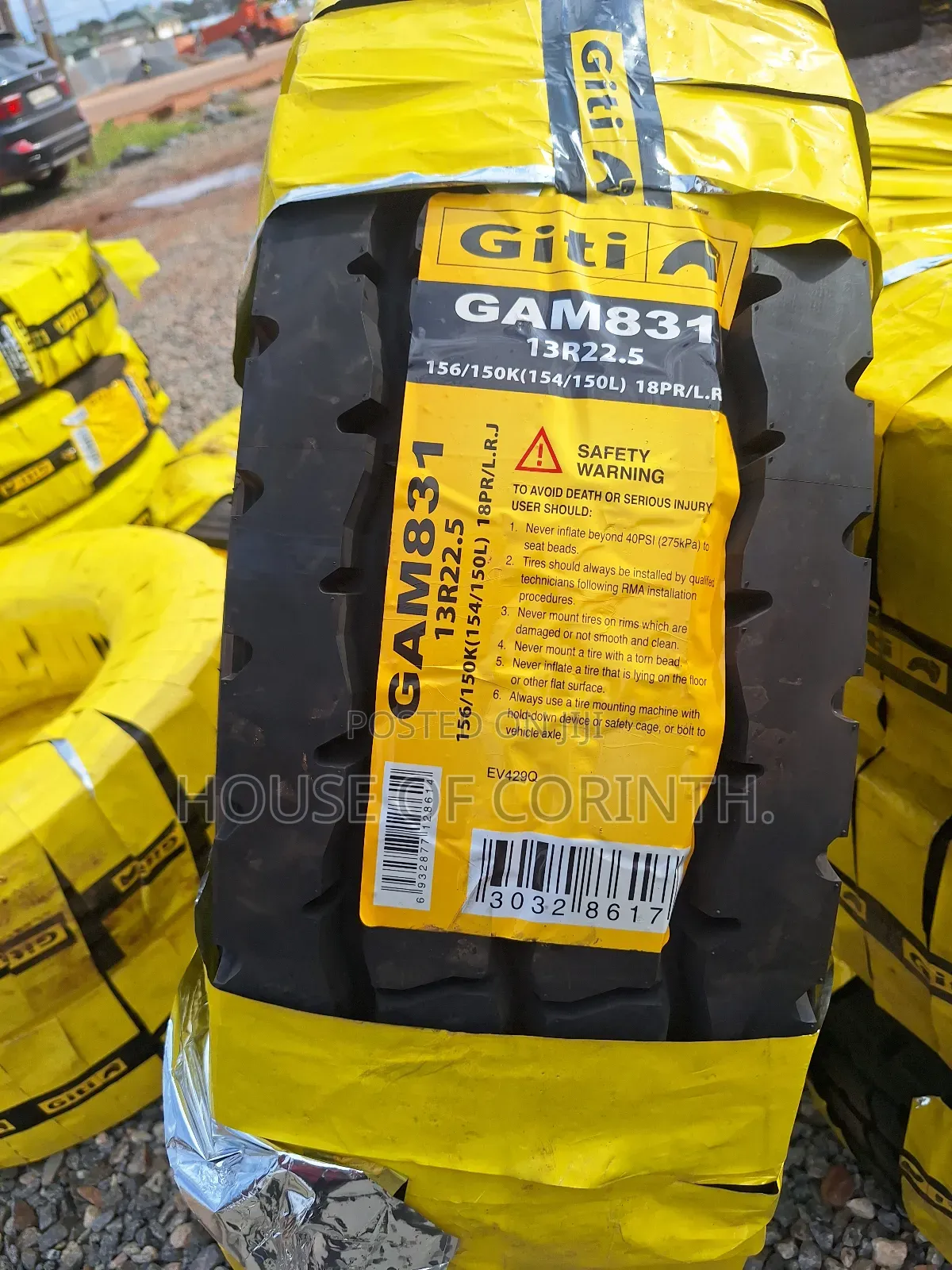 13r22.5 Giti Gam831 Truck Tyre