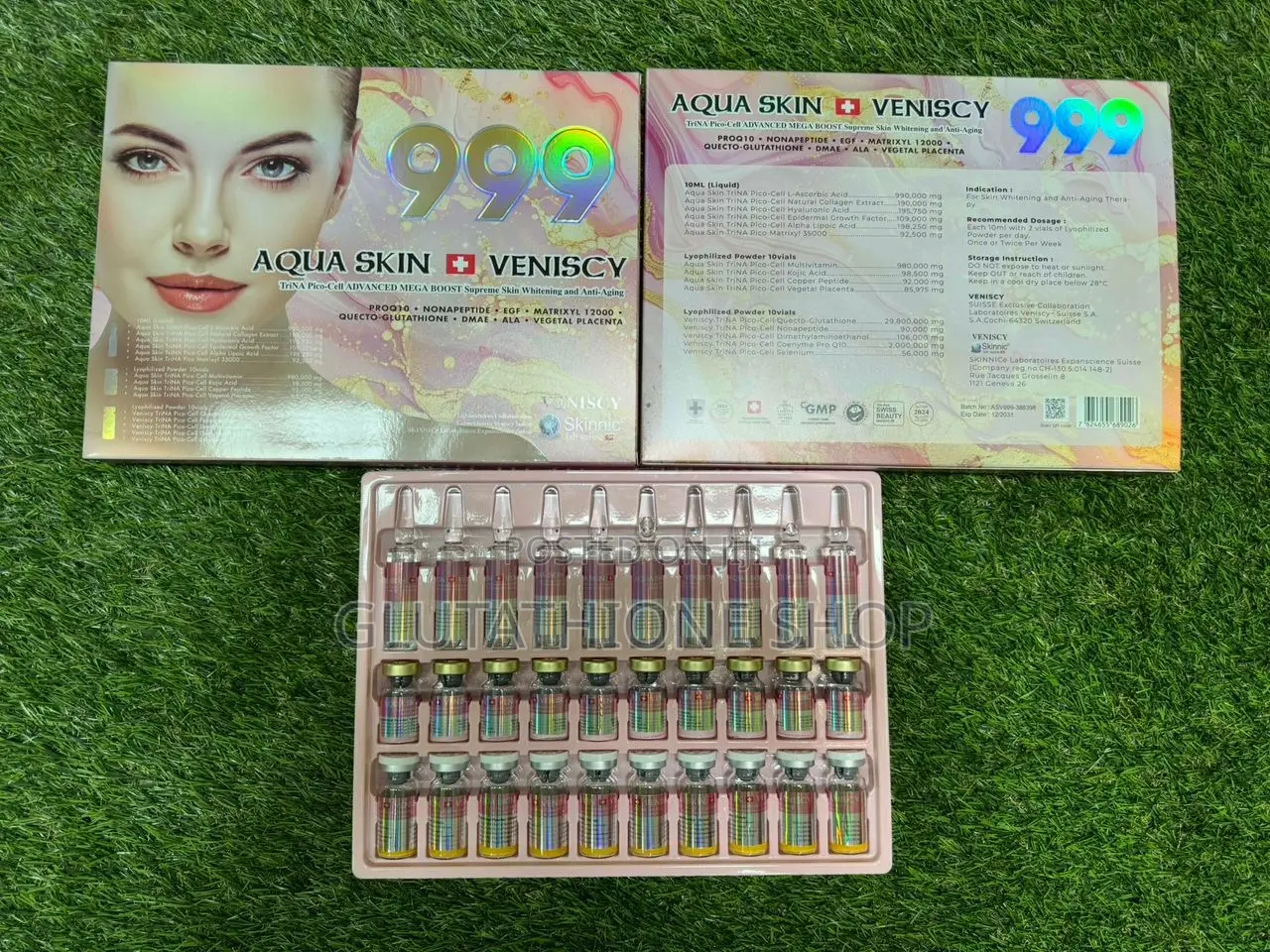 Aqua Skin Vienscy 999 Skin Whitening Injection