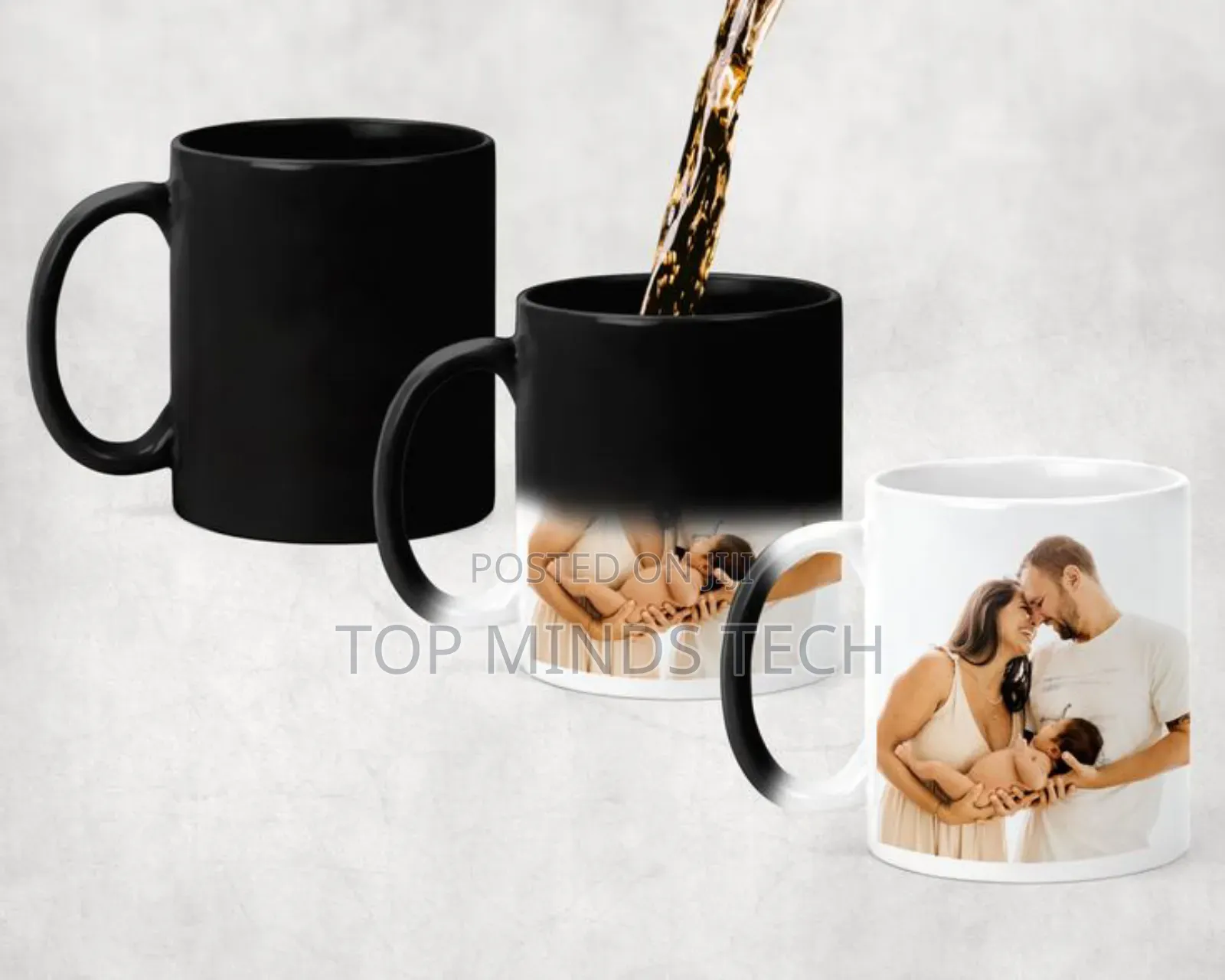 Custom Mugs – Gh₵65 Each (Nationwide Delivery )