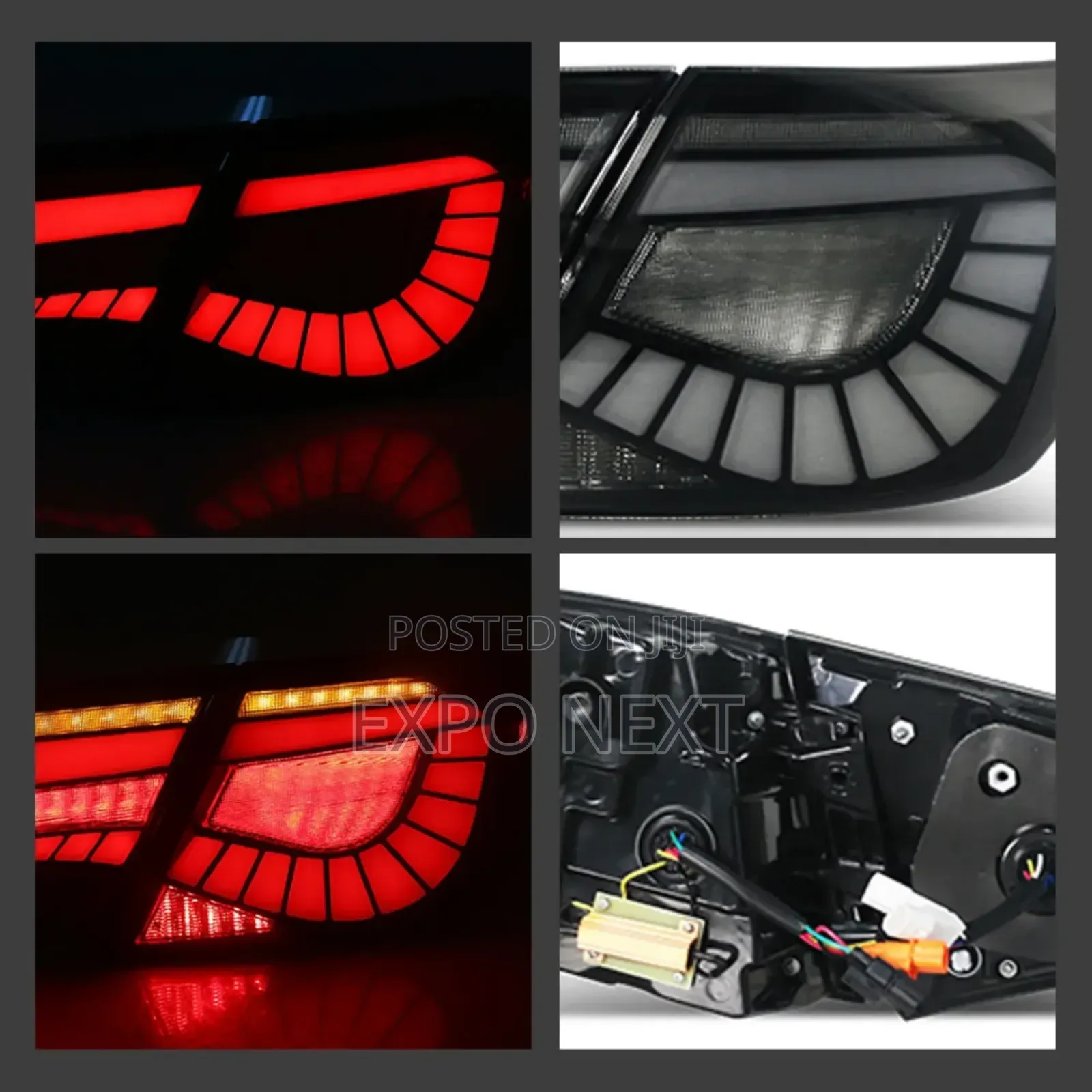 Led Tail Lights For Honda Civic 2022-2023 Smoked/White