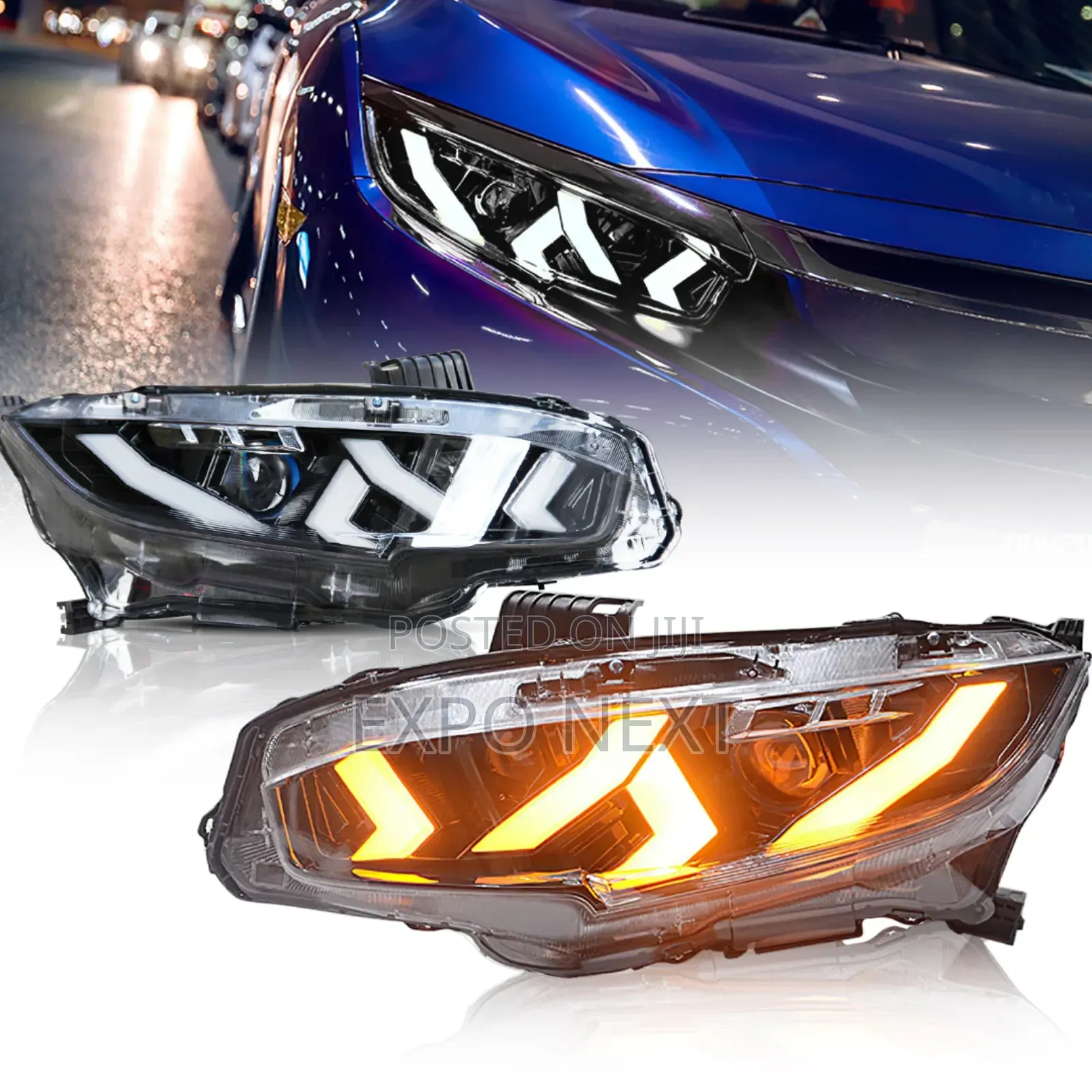 Civic Head Lights Led 2016-2020