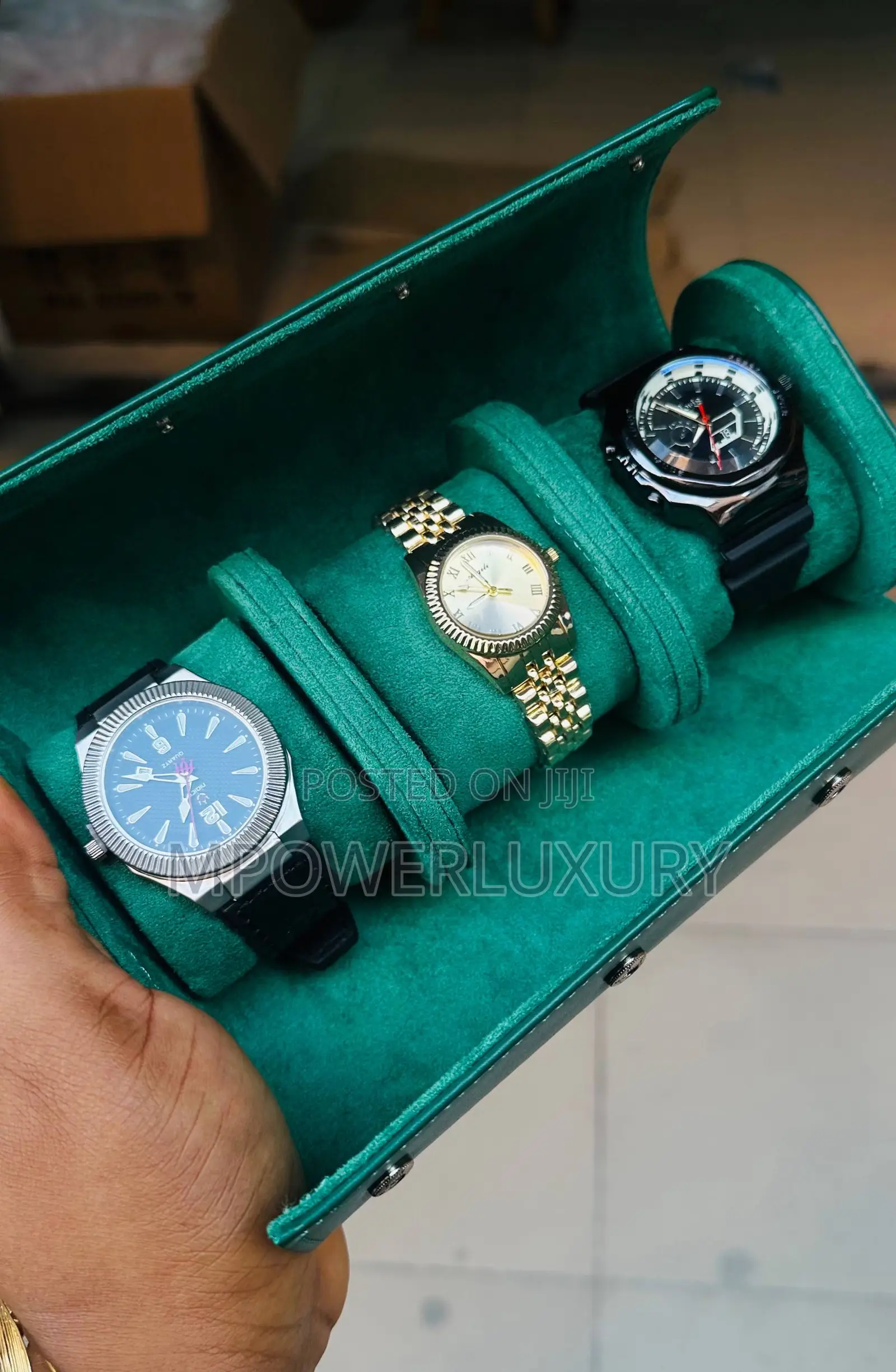 Watch Organizer( For 3 Sets Of Watches)