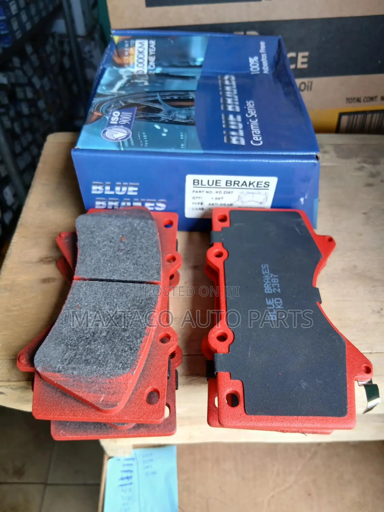 Blue Brakes Kd2387 Brake Pad-F Anti Wear for Toyota Land Cruiser