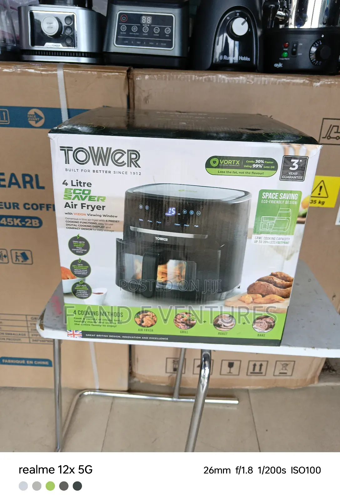 Tower Window Air Fryer 4l - Uk
